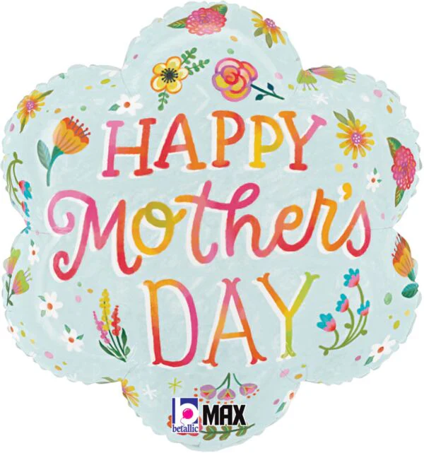 18" Flower I'd Pick You Mother's Day Foil Balloon