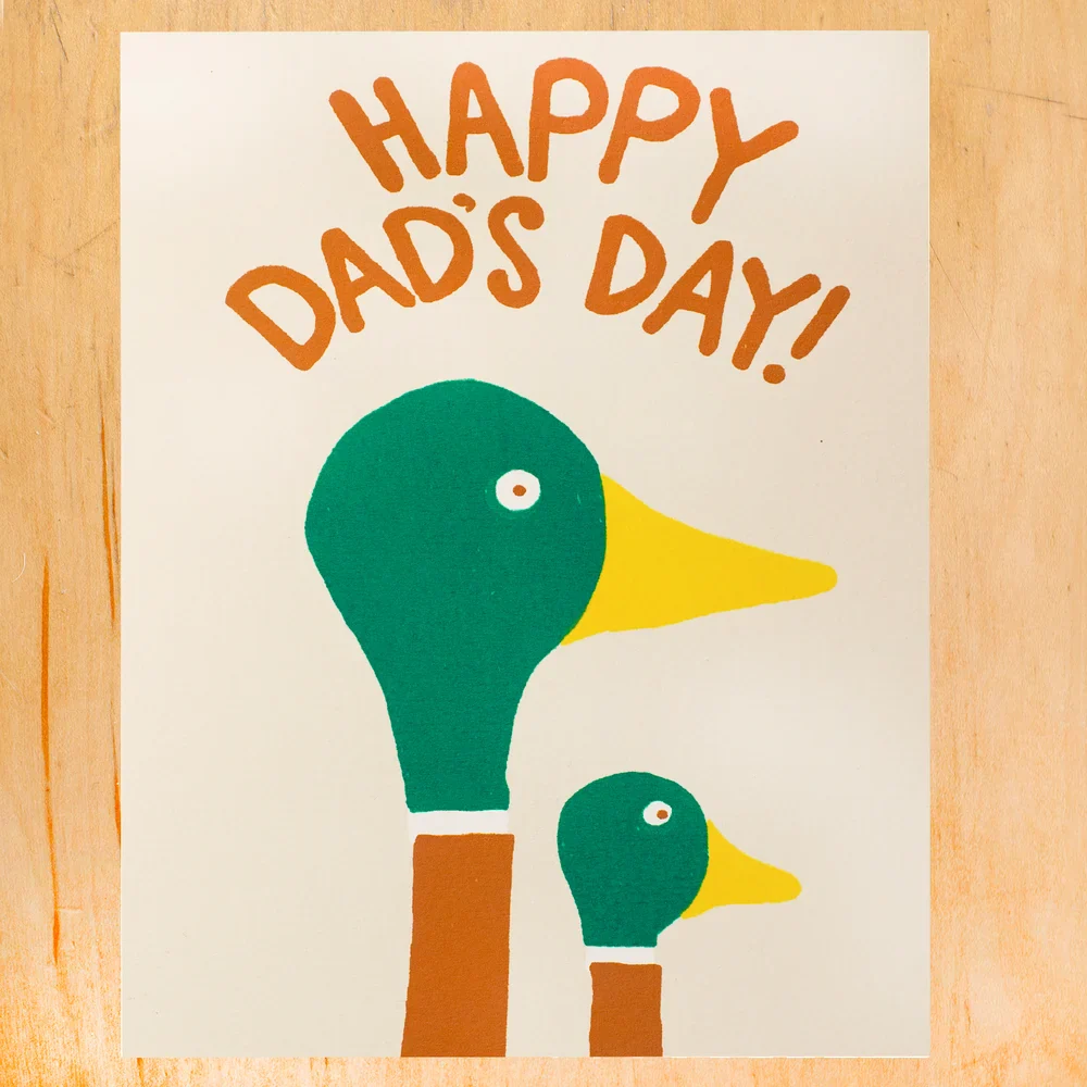 Alphabet Studios Father's Day Card - Dad's Day Duck