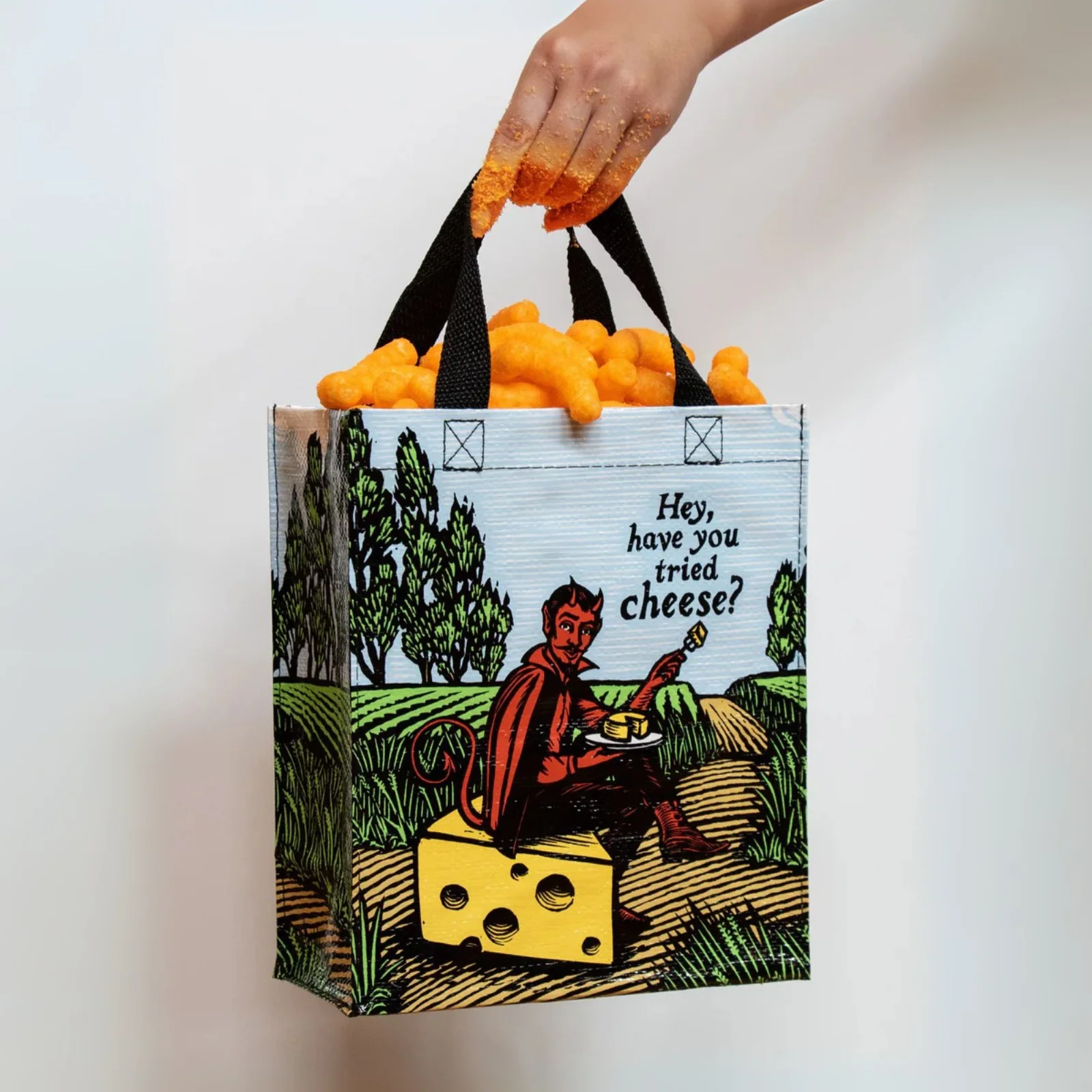Blue Q Handy Tote 'Have You Tried Cheese?'