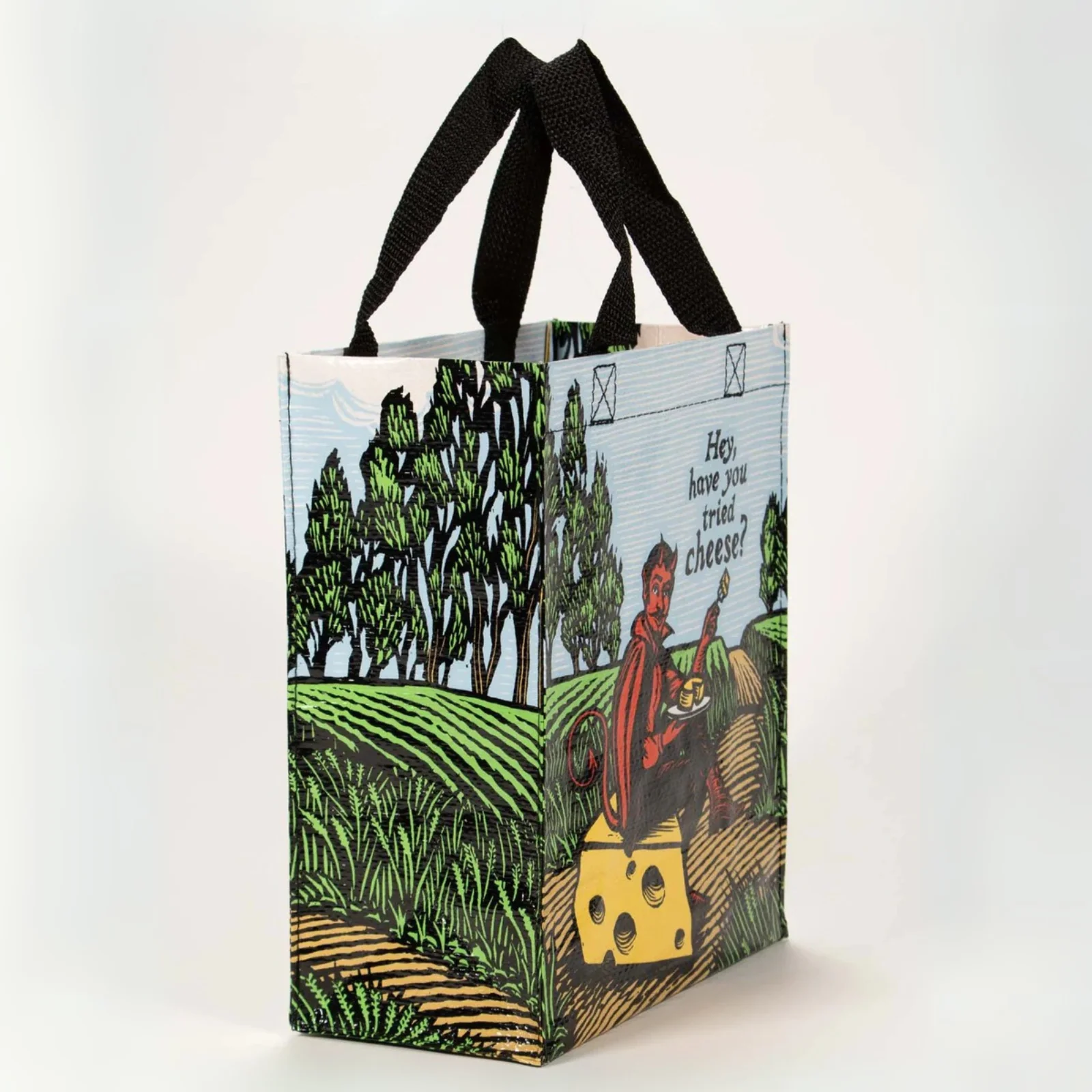Blue Q Handy Tote 'Have You Tried Cheese?' - Image 3