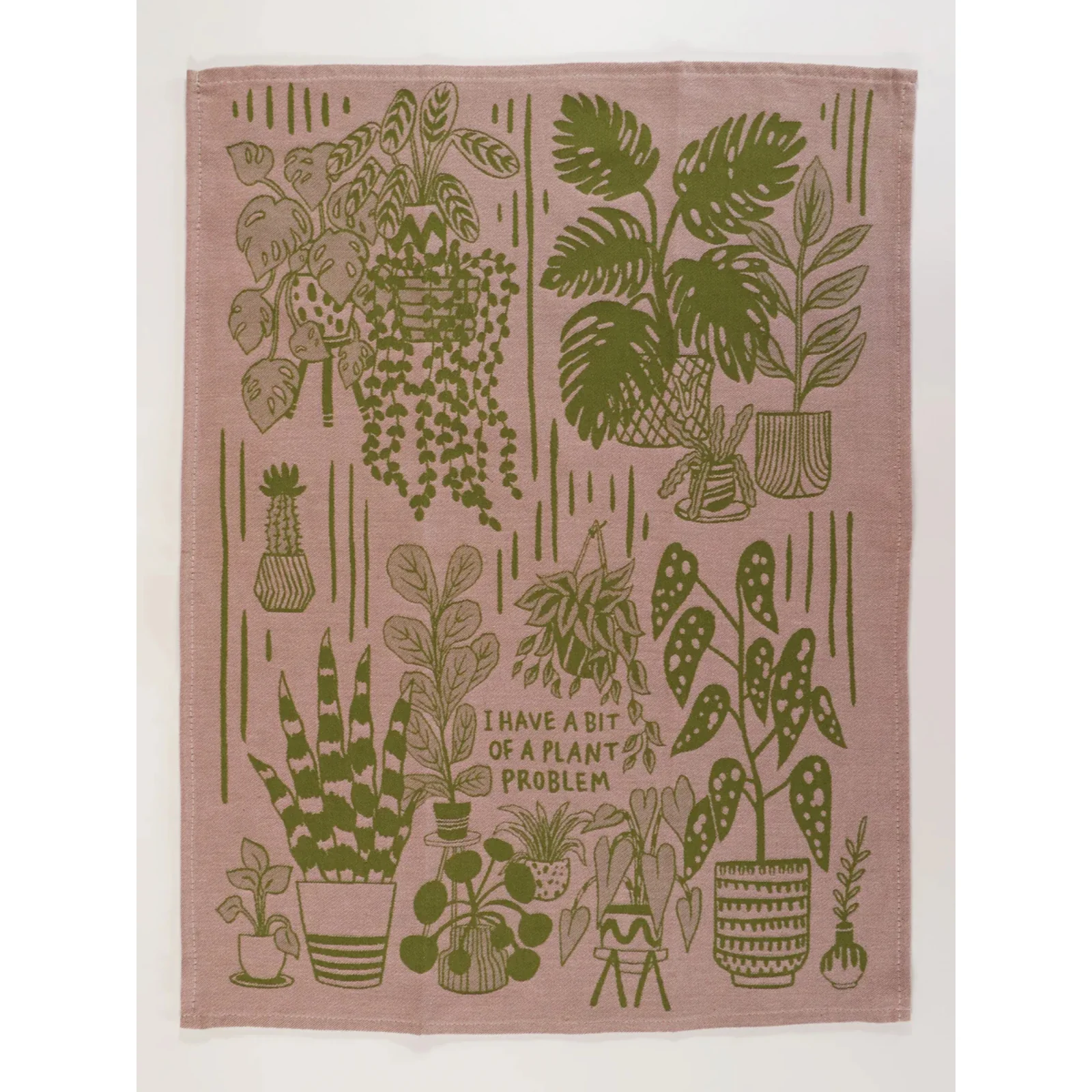 Blue Q Dish Towel 'I Have a Plant Problem' - Image 2