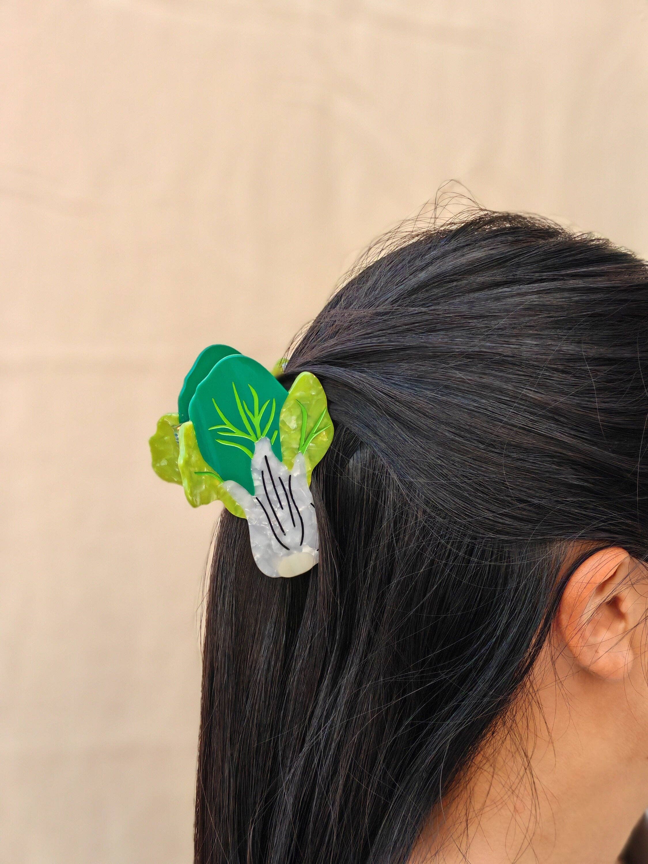 Bok Choy Hair Claw Clip - Image 2