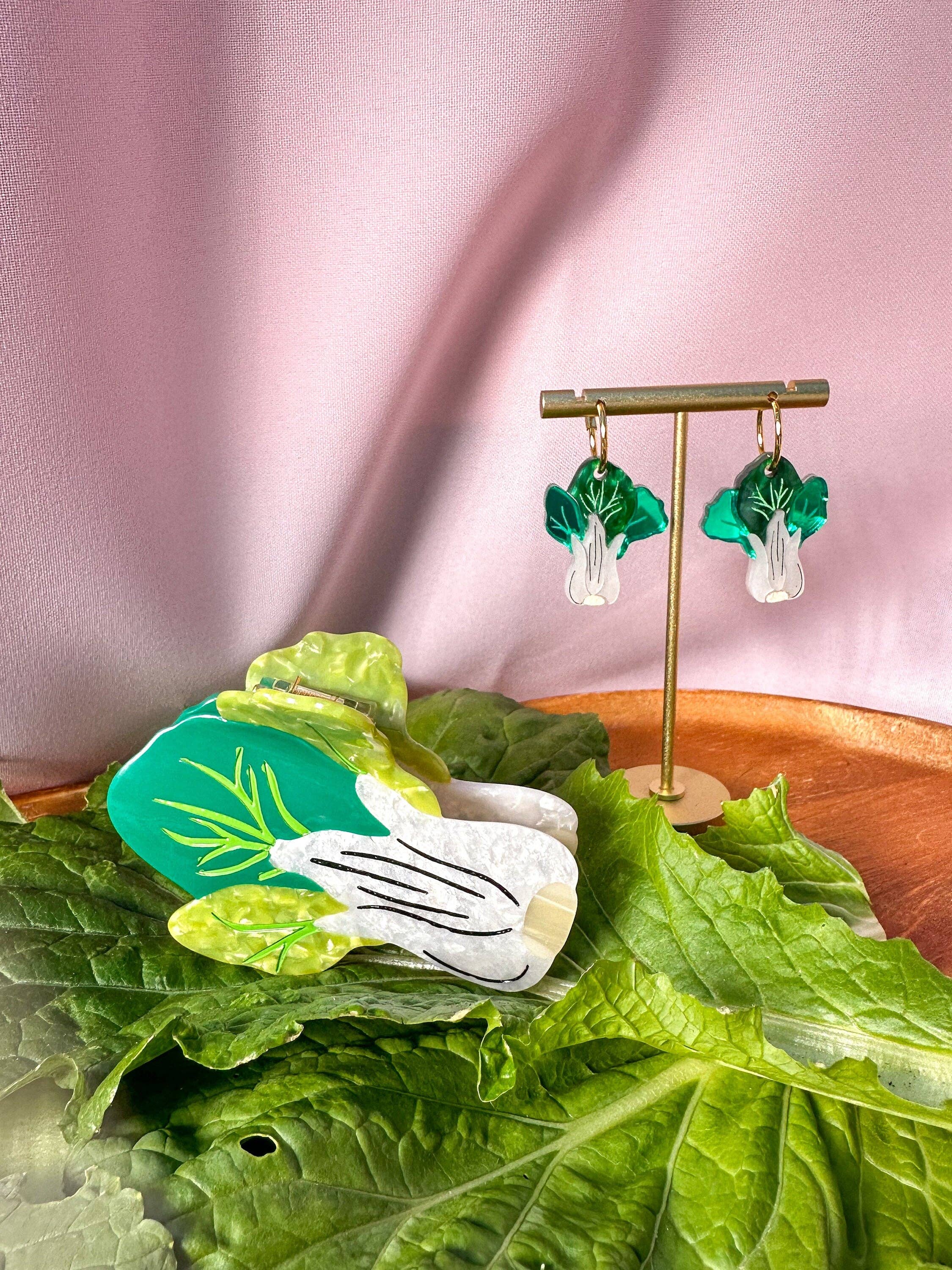 Bok Choy Hair Claw Clip - Image 3