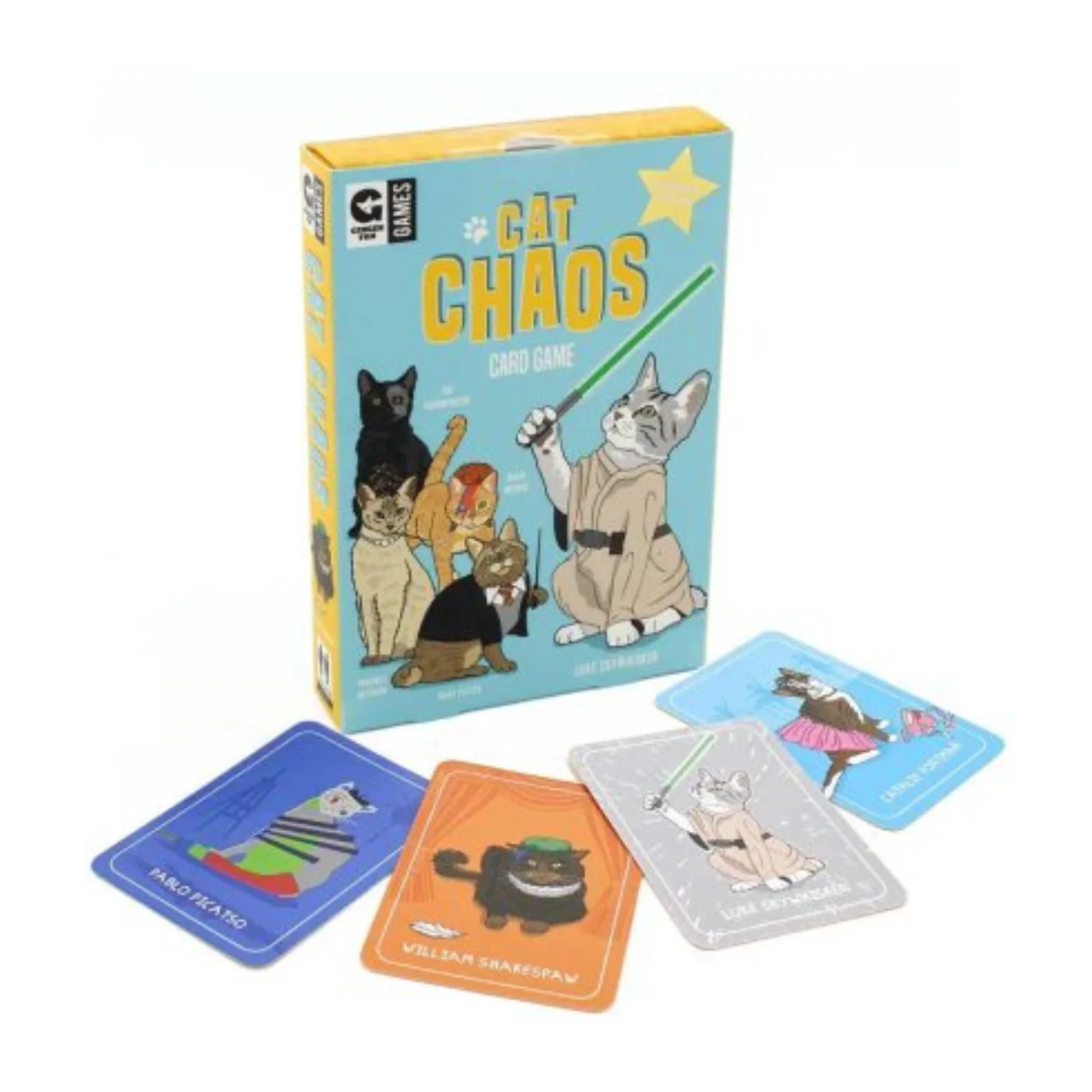 Cat Chaos Card Game - Celebrity Edition