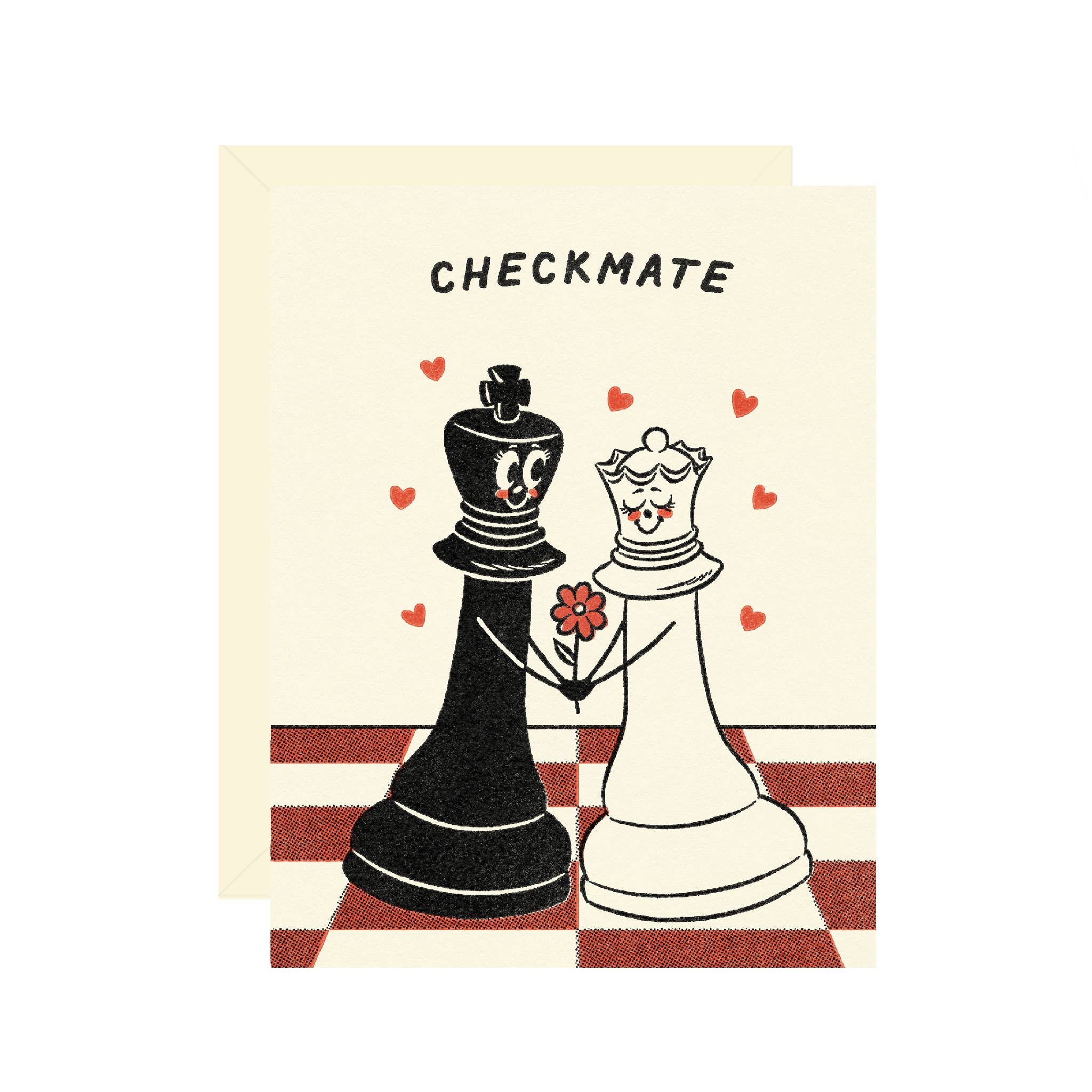 Checkmate Chess Love/Anniversary Card