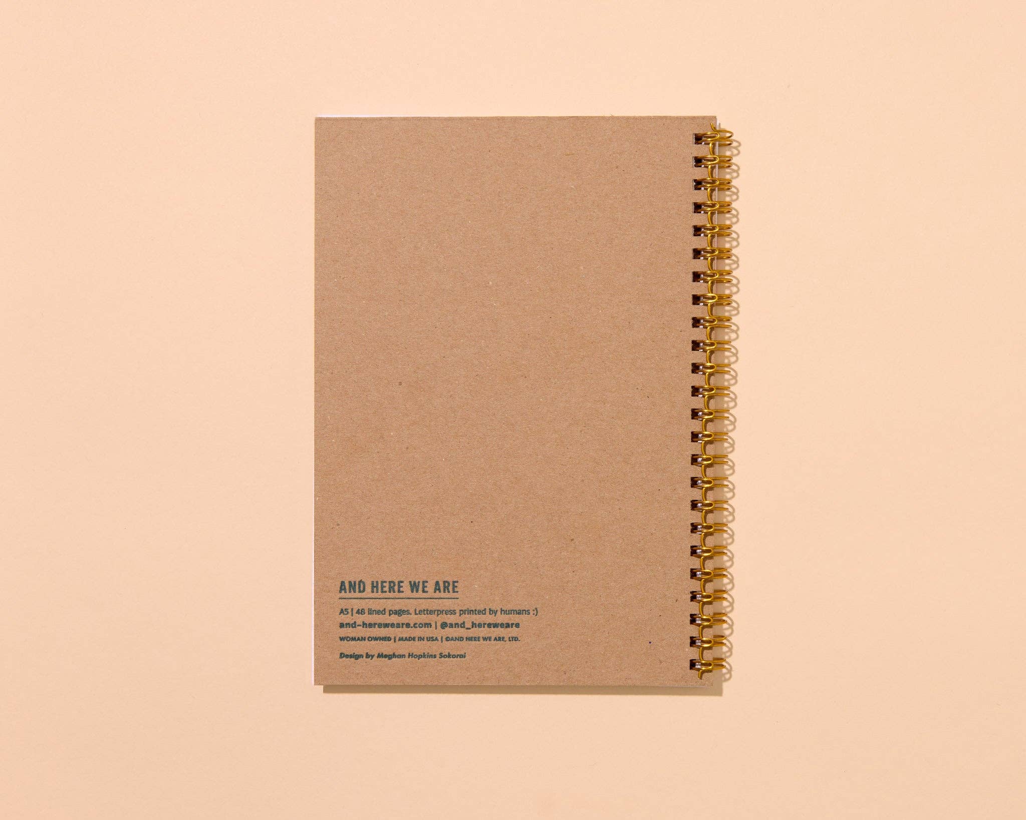 Cheese and Crackers Letterpress Spiral Notebook - Image 6