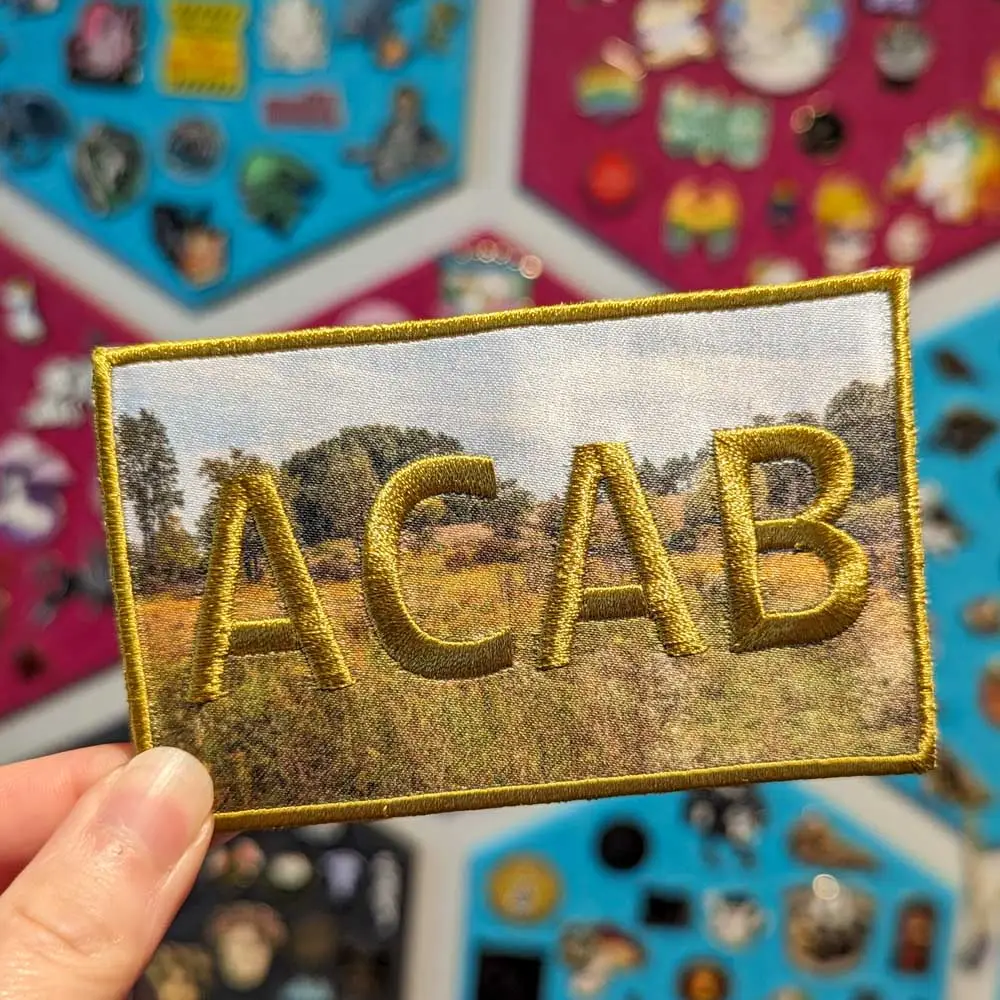 Cunning Linguist Co. Iron-on Patch - ACAB
