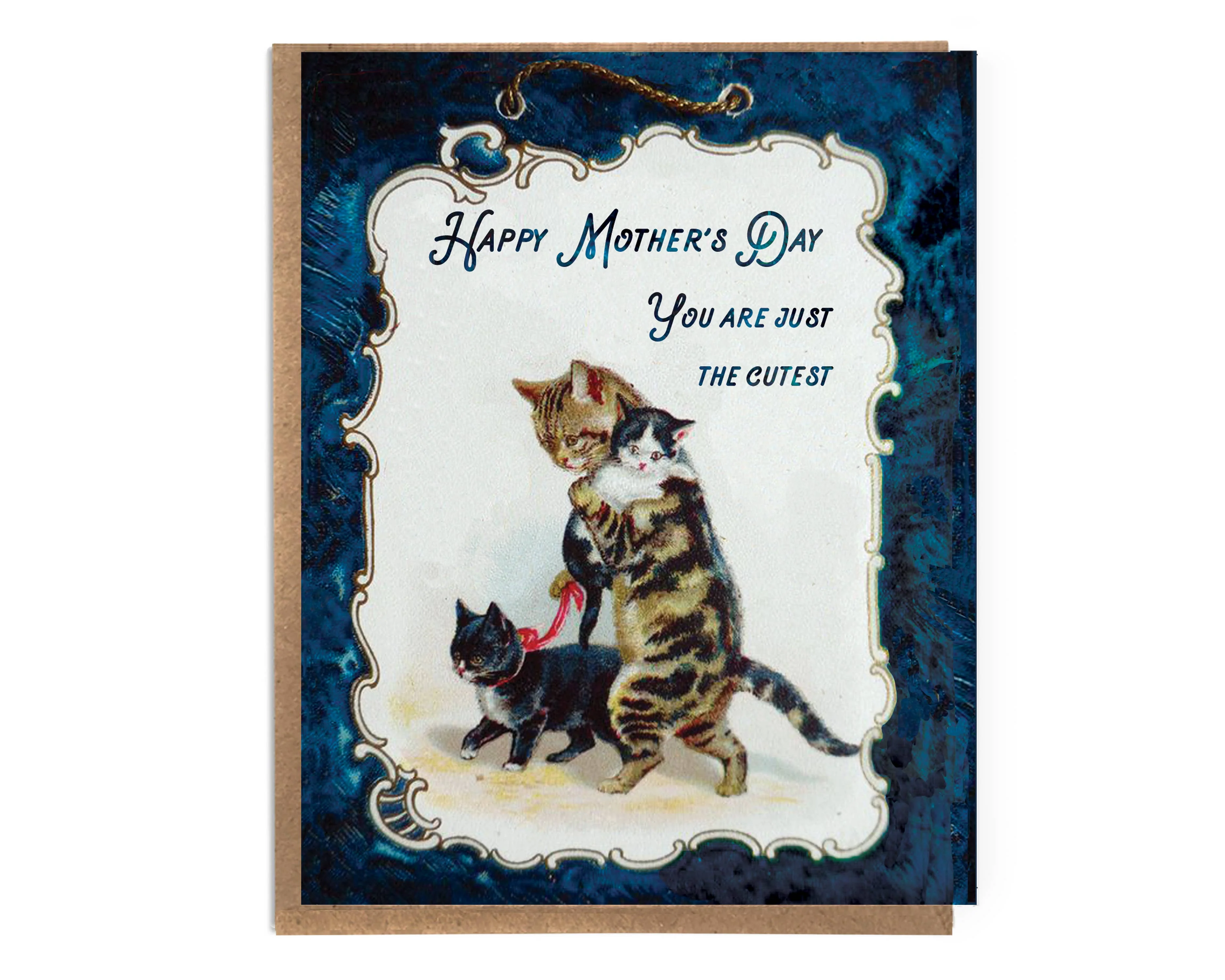 Cute Vintage Cats - Mother's Day Card - Image 2