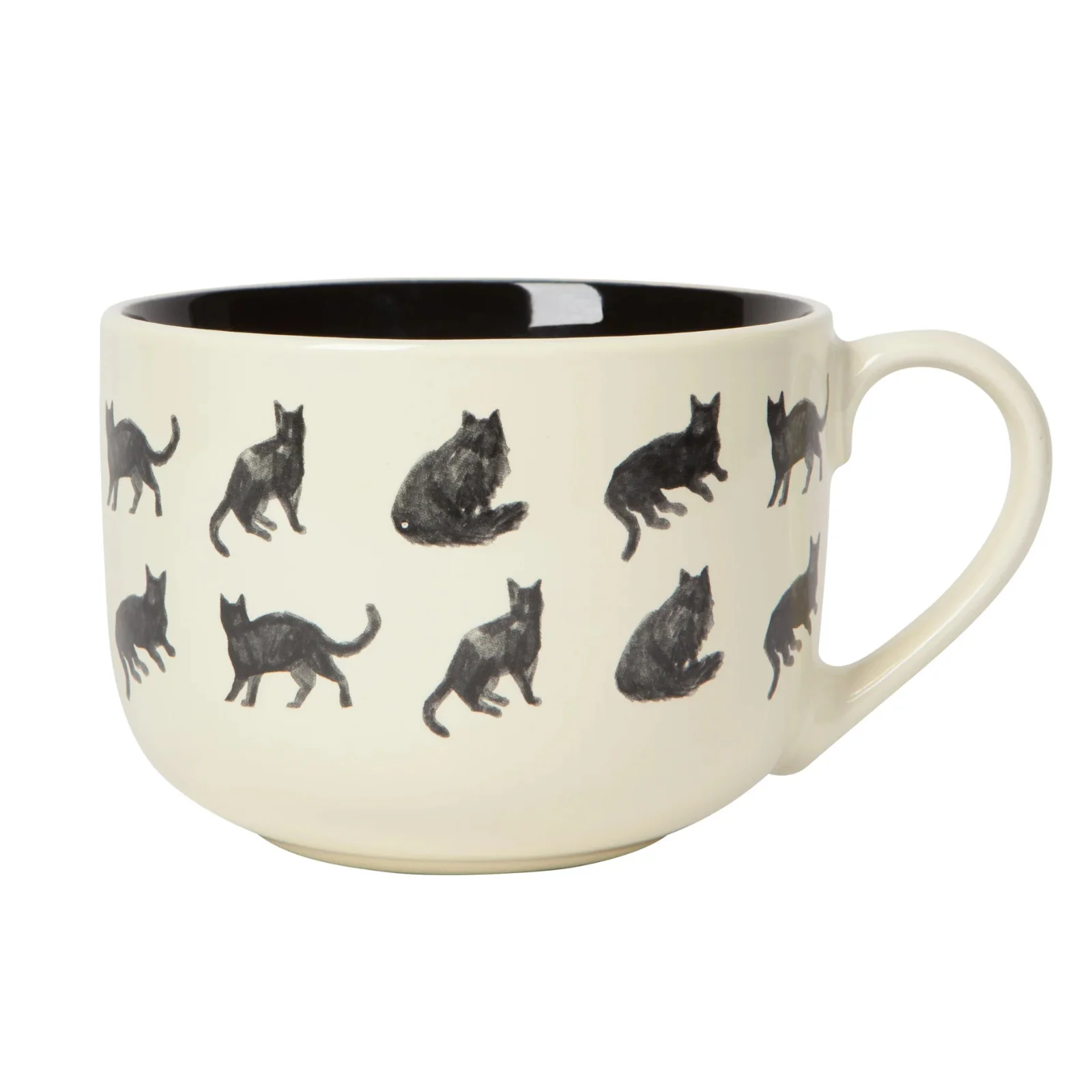 Cat Collective Stoneware 23oz. Latte Mug - Image 2