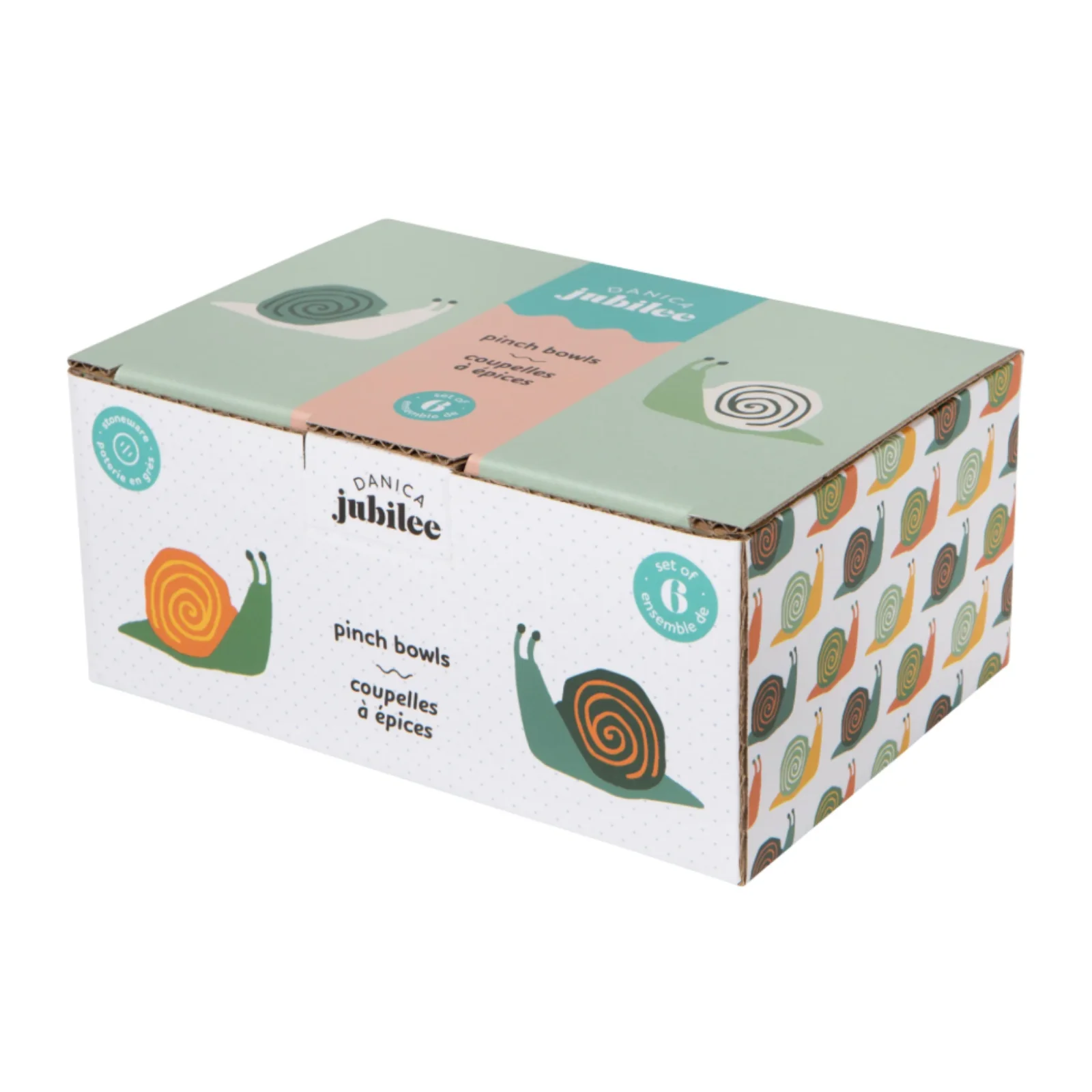 Danica & Now Designs Snail Pinch Bowl Set - Image 2