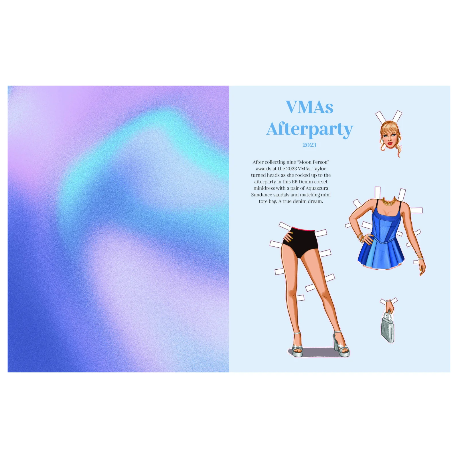Dress Up Taylor: A New Era: A Taylor Swift Paper Doll Book - Image 3