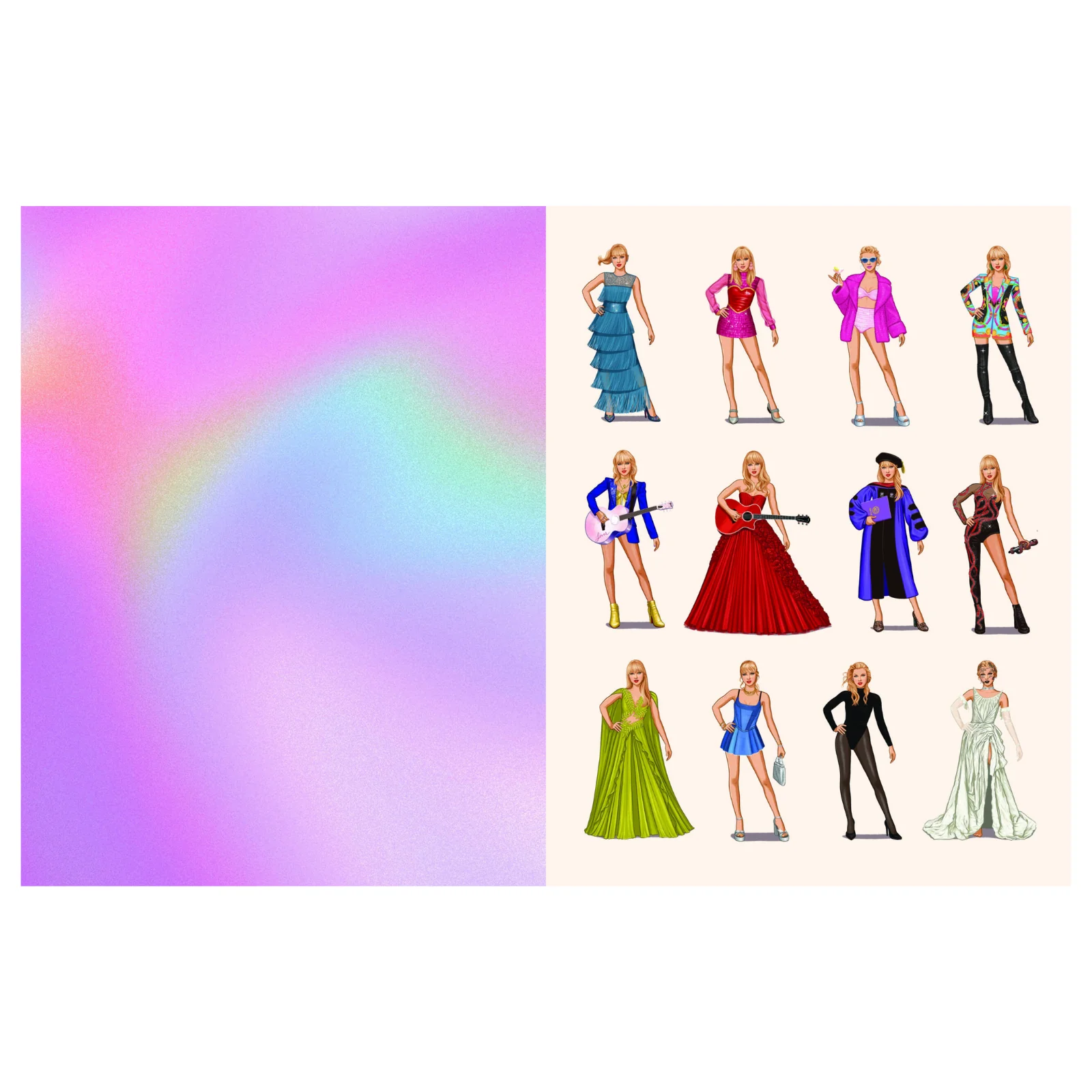 Dress Up Taylor: A New Era: A Taylor Swift Paper Doll Book - Image 4