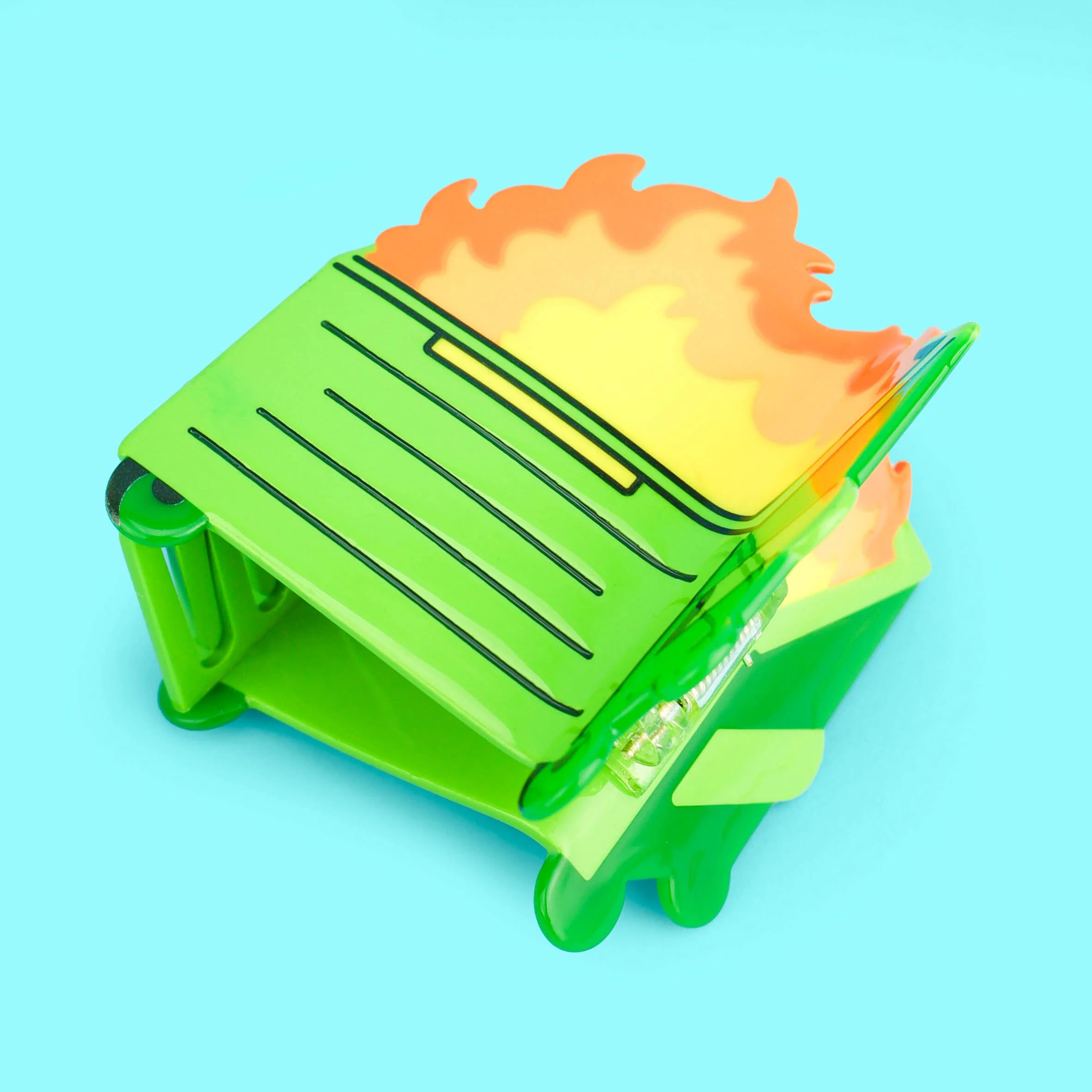 Dumpster Fire Hair Claw - Image 2