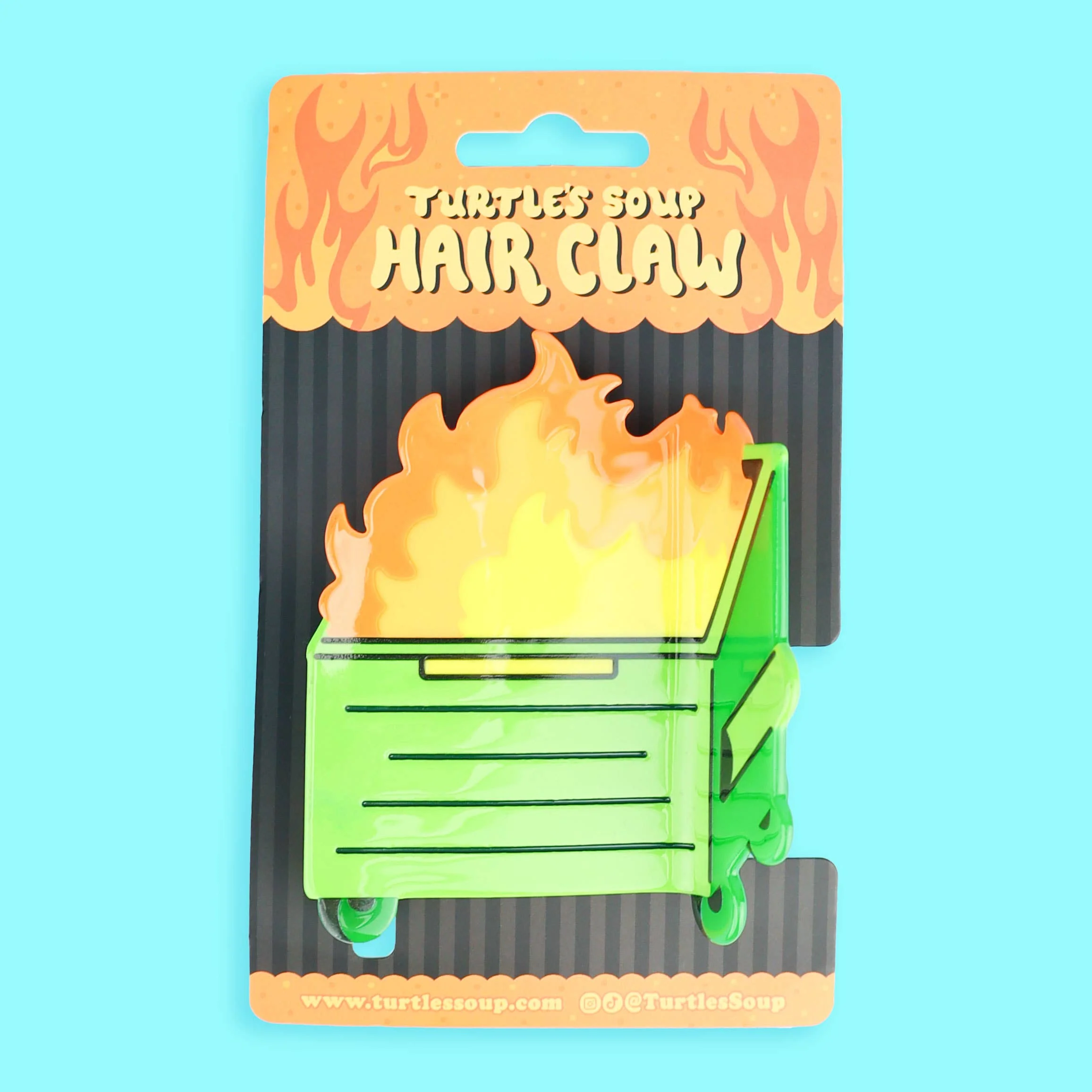 Dumpster Fire Hair Claw - Image 4