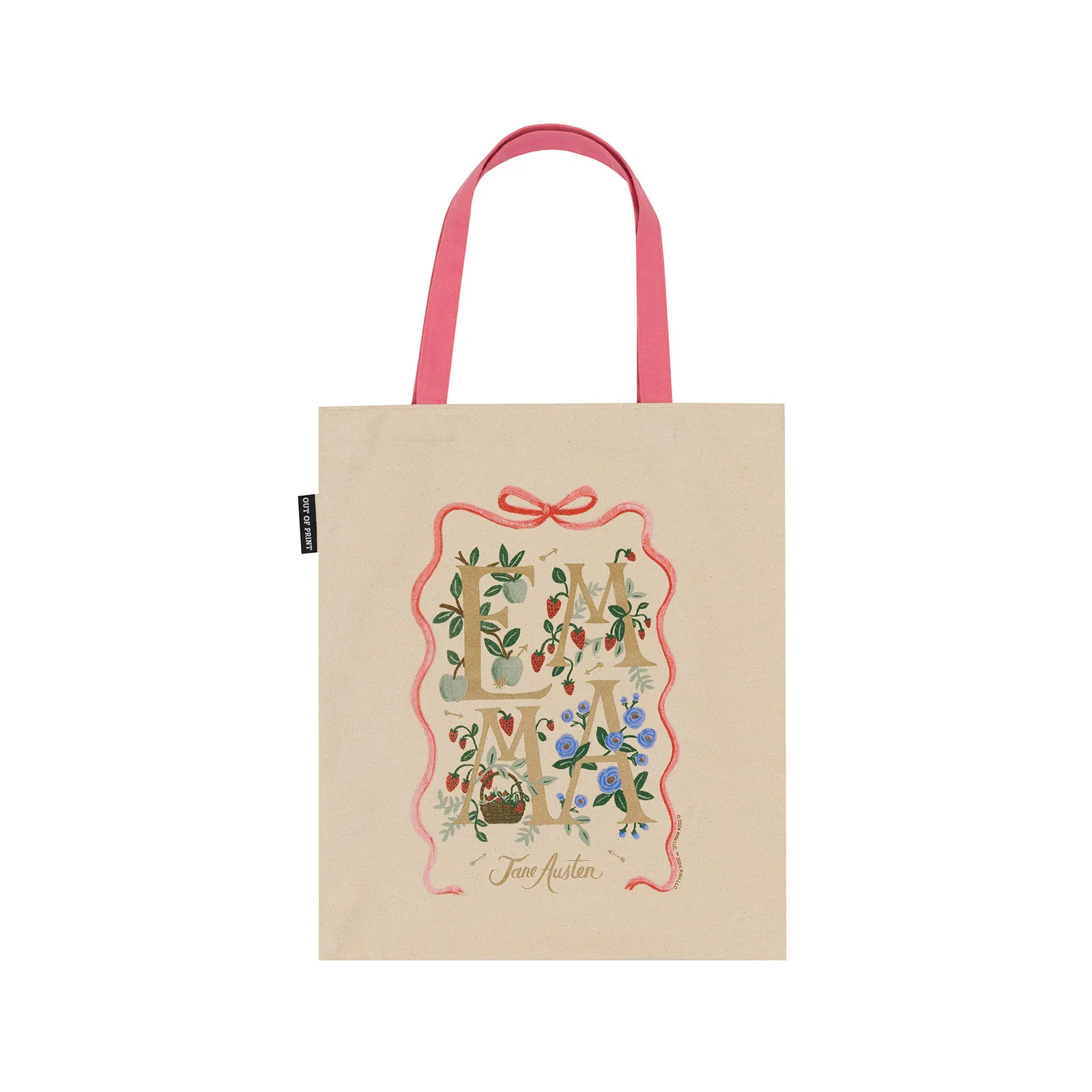 Emma (Puffin in Bloom) Tote Bag