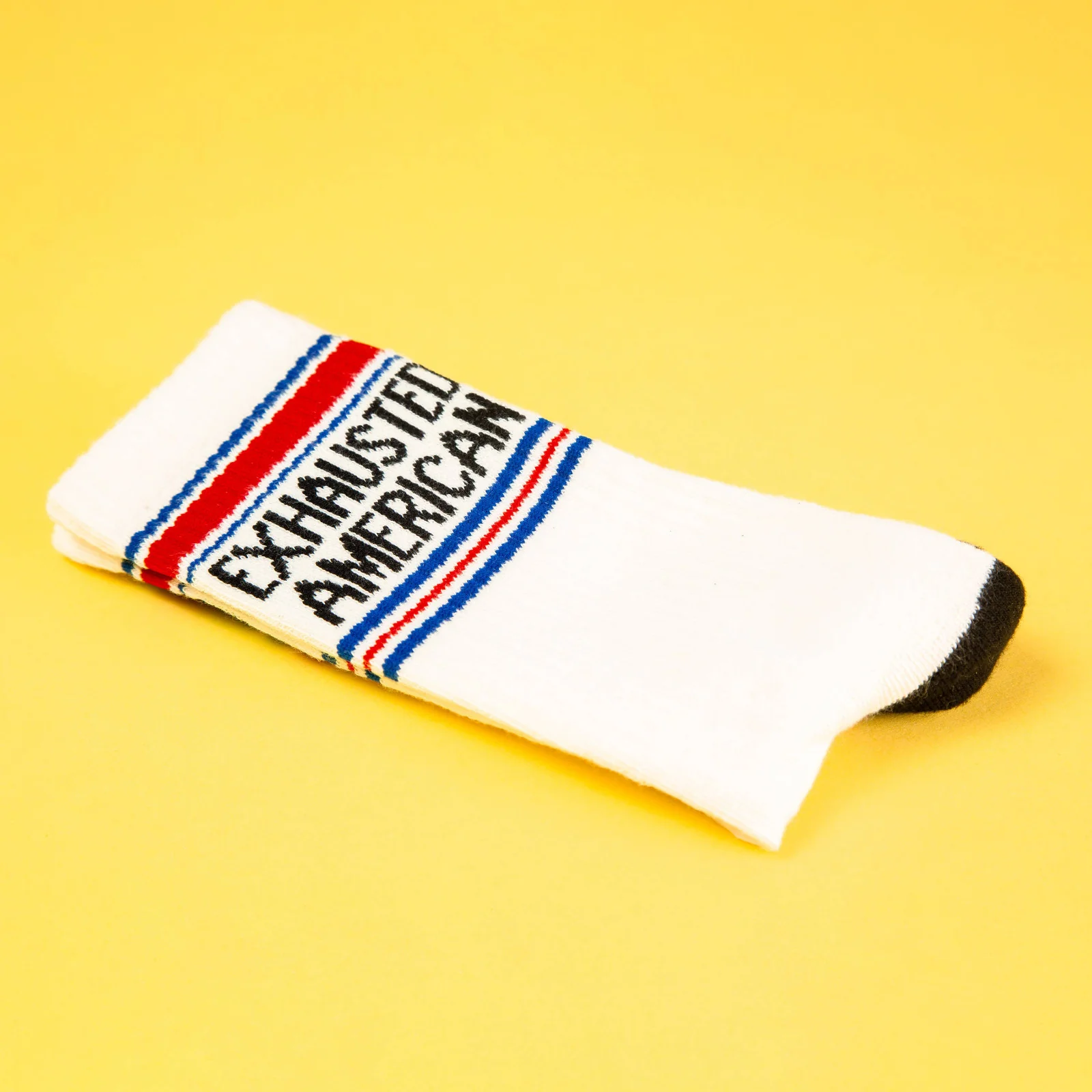 Gumball Poodle Gym Socks 'Exhausted American' - Image 4