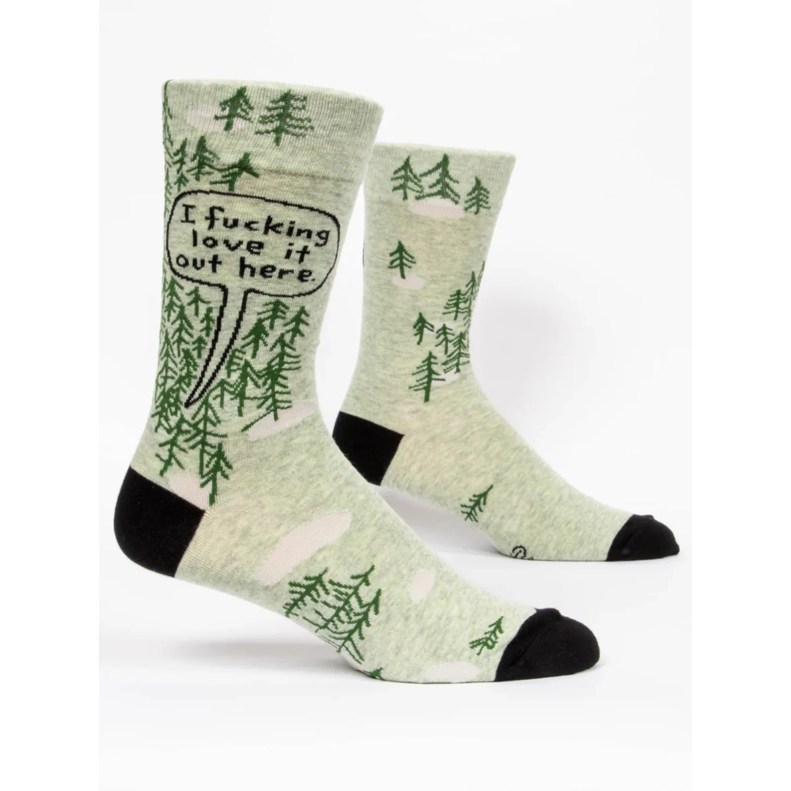 Blue Q Men's Socks 'I Fucking Love it Out Here'