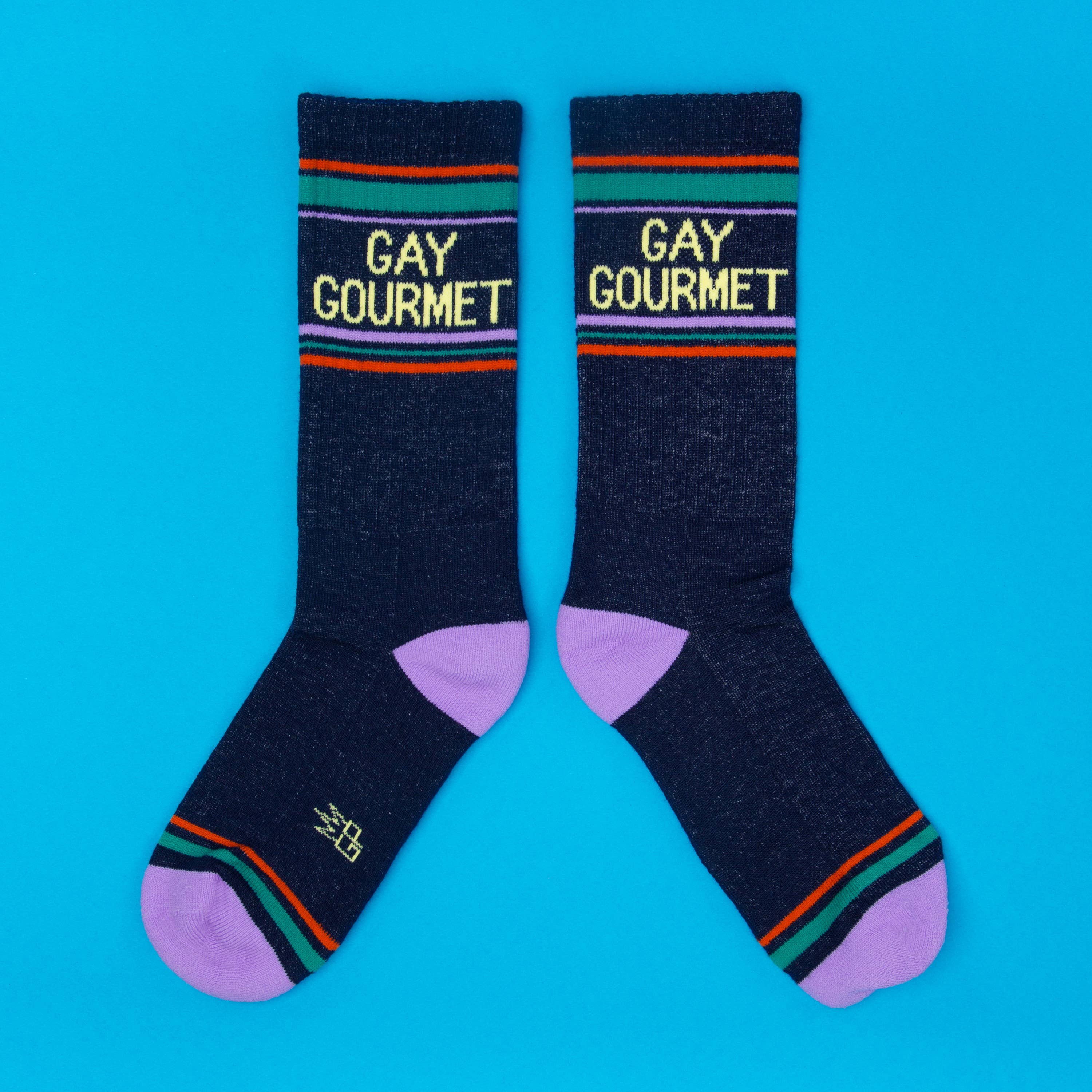 Gumball Poodle Gym Socks 'Gay Gourmet' - Image 5