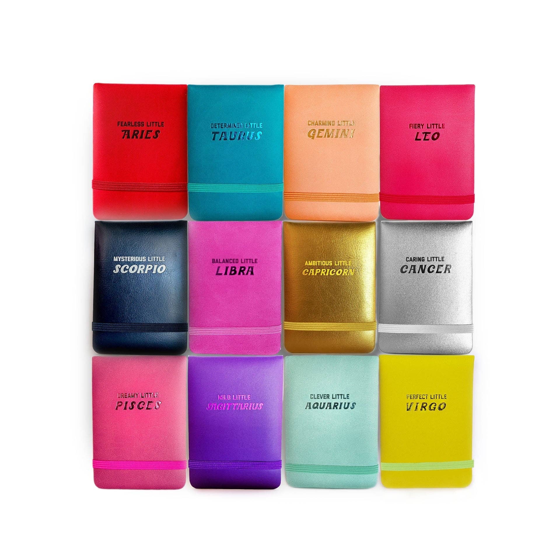 Golden Gems Zodiac Mini Journal