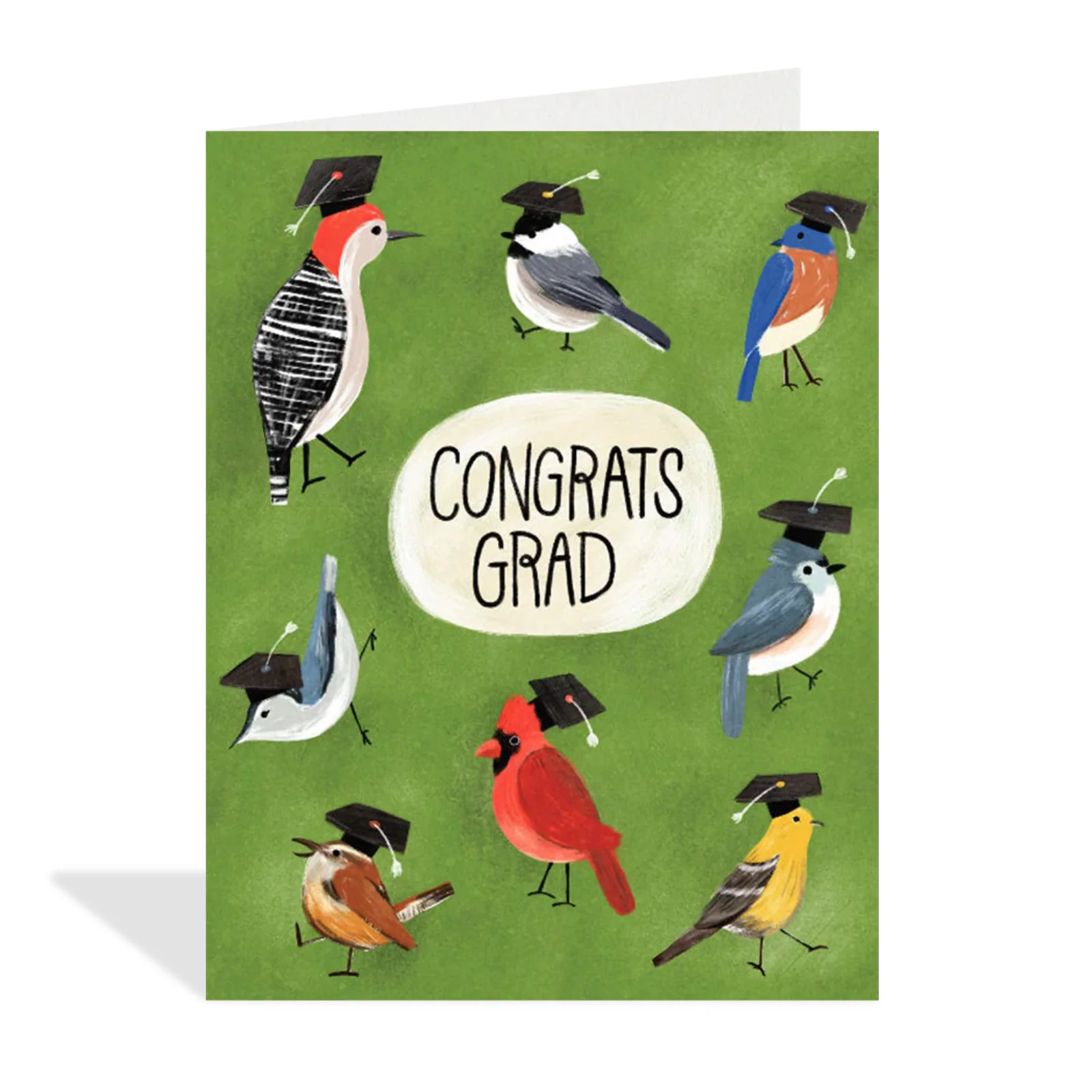 HalfPenny Postage Graduation Card - Birds