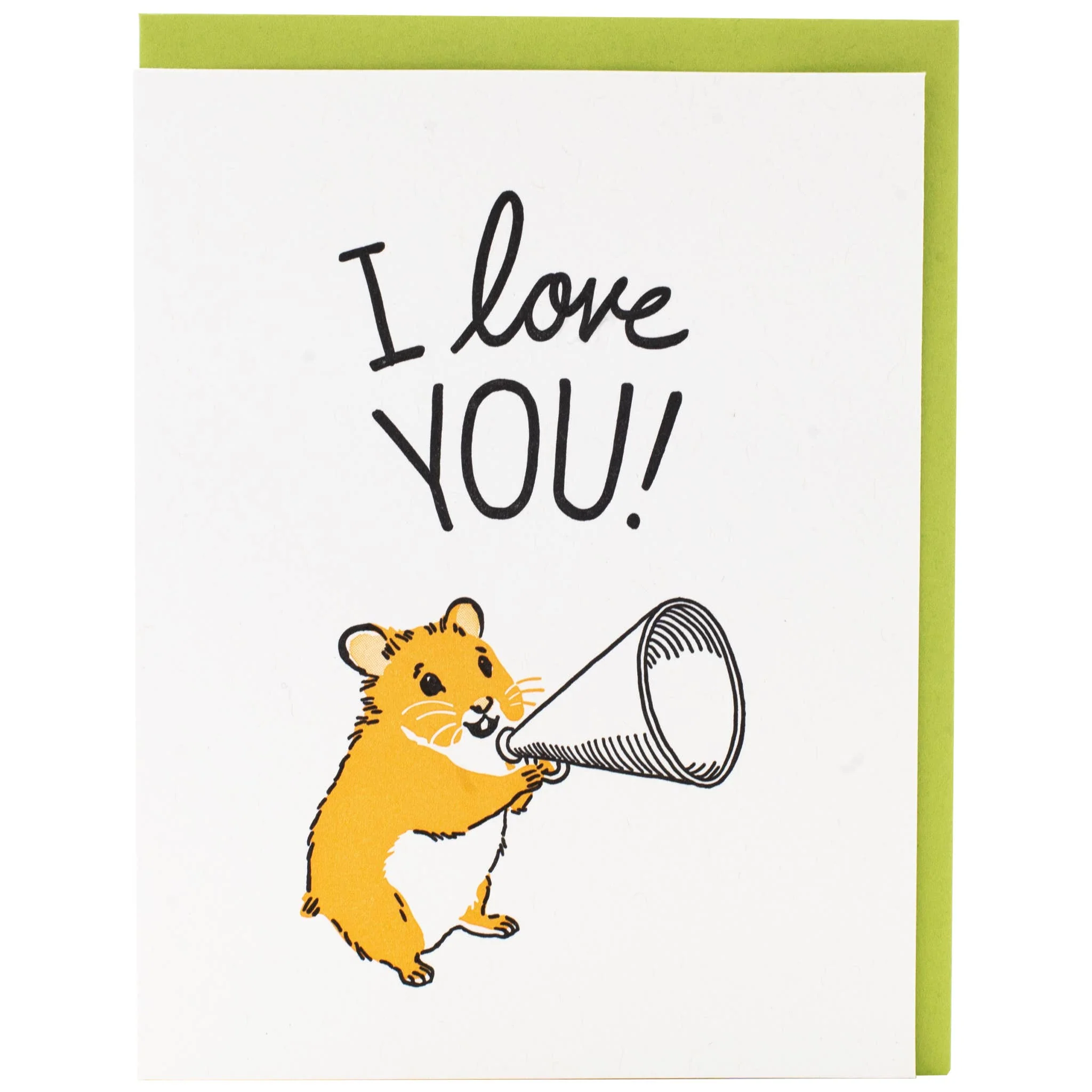 Hamster Love/Anniversary Card