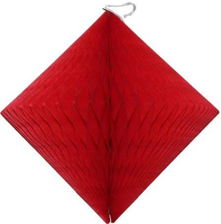 Devra Honeycomb Tissue Paper Decoration Diamond 12" (Multiple Colors Available) - Image 12