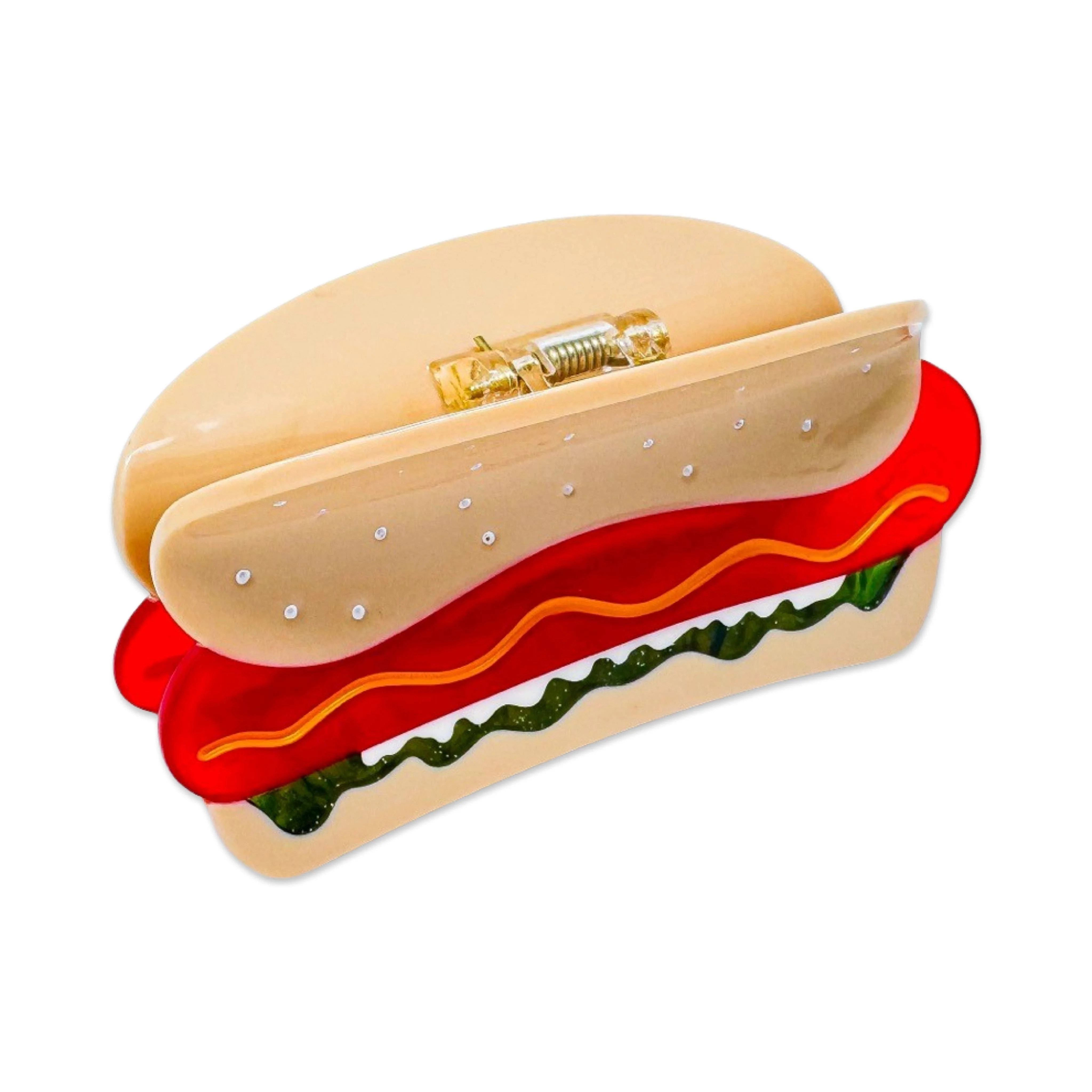 Hot Dog Hair Claw with all the Fixins - Image 3