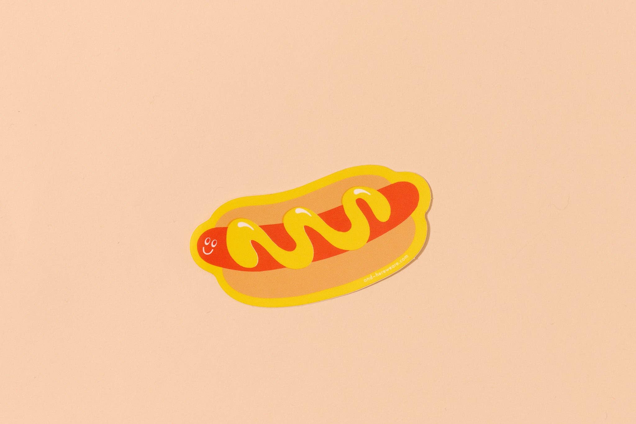 Hot Dog Sticker