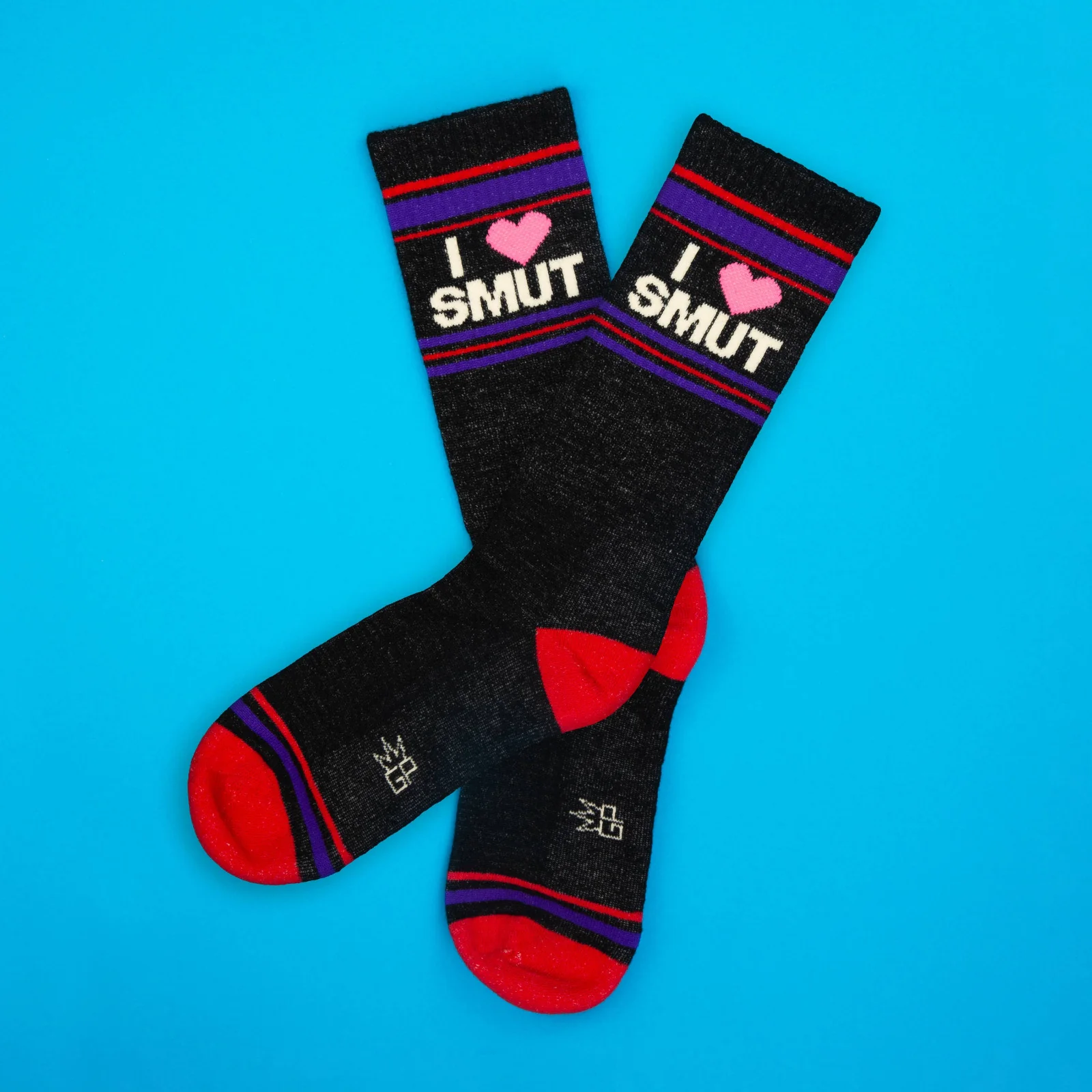 Gumball Poodle Gym Socks 'I ❤️ Smut' - Image 2