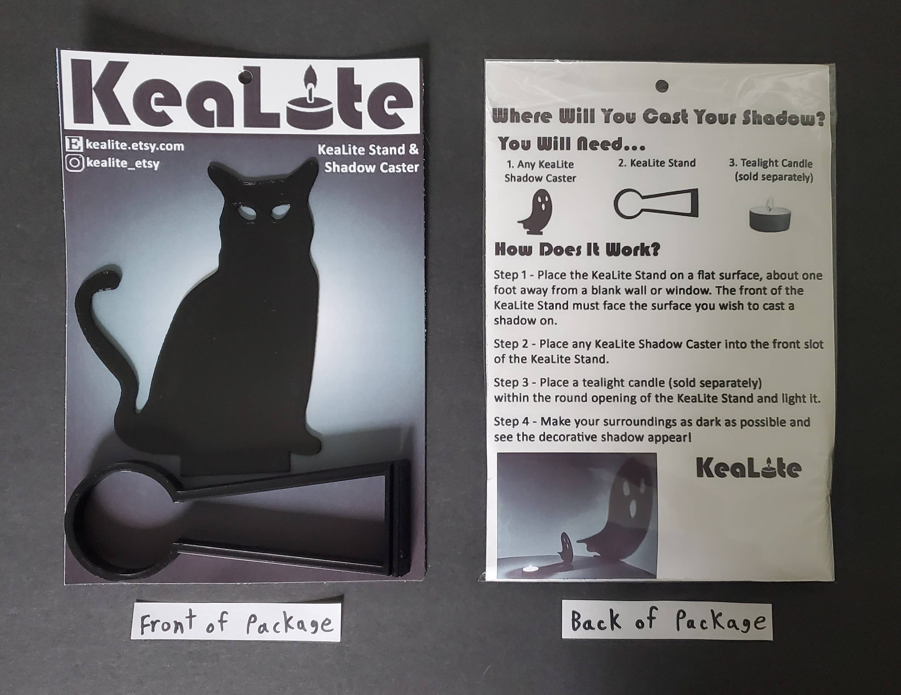 KeaLite Cat Shadow Caster and Stand - Image 2