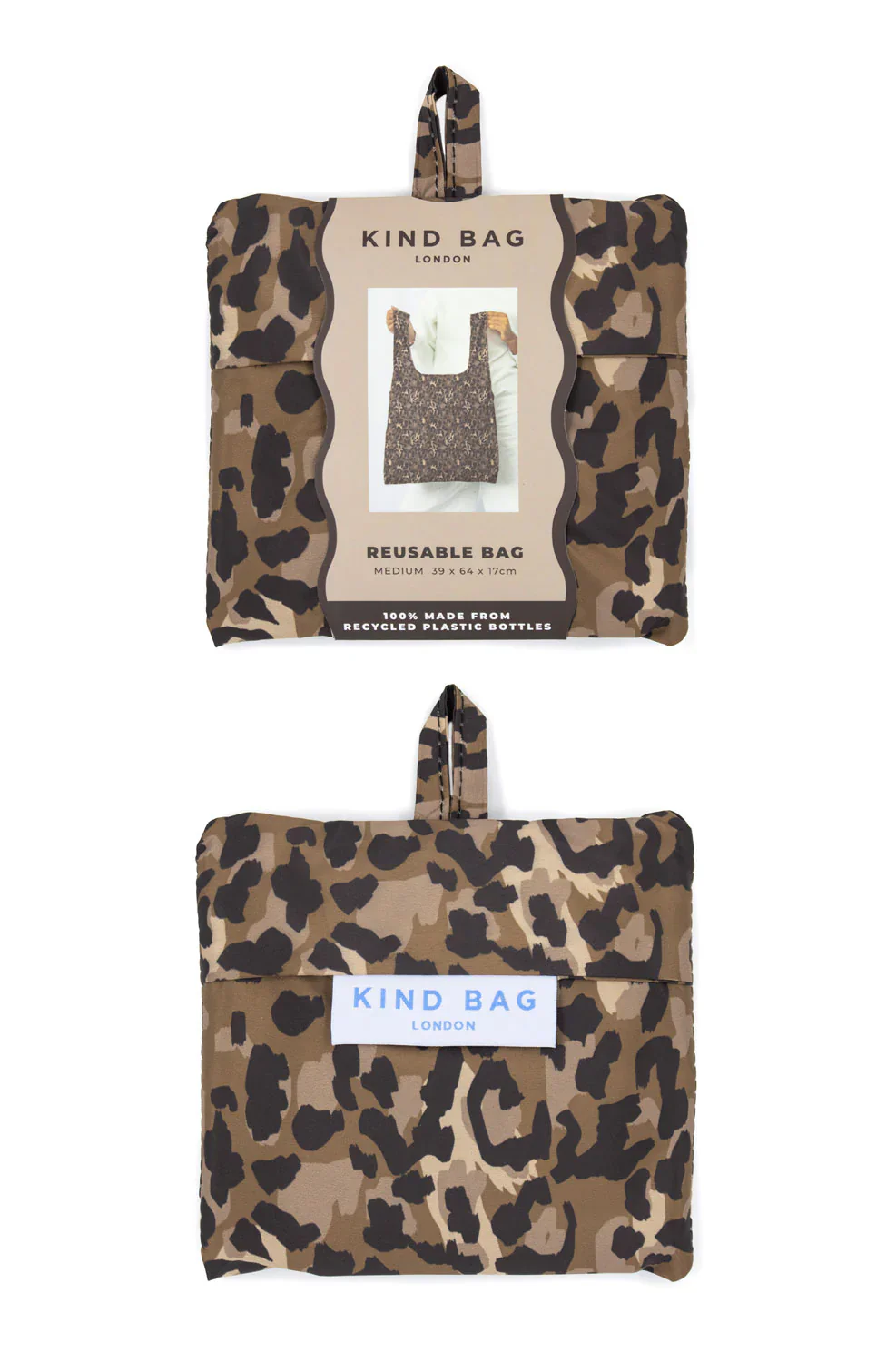 Kind Bag Medium Reusable Tote - Leopard - Image 2
