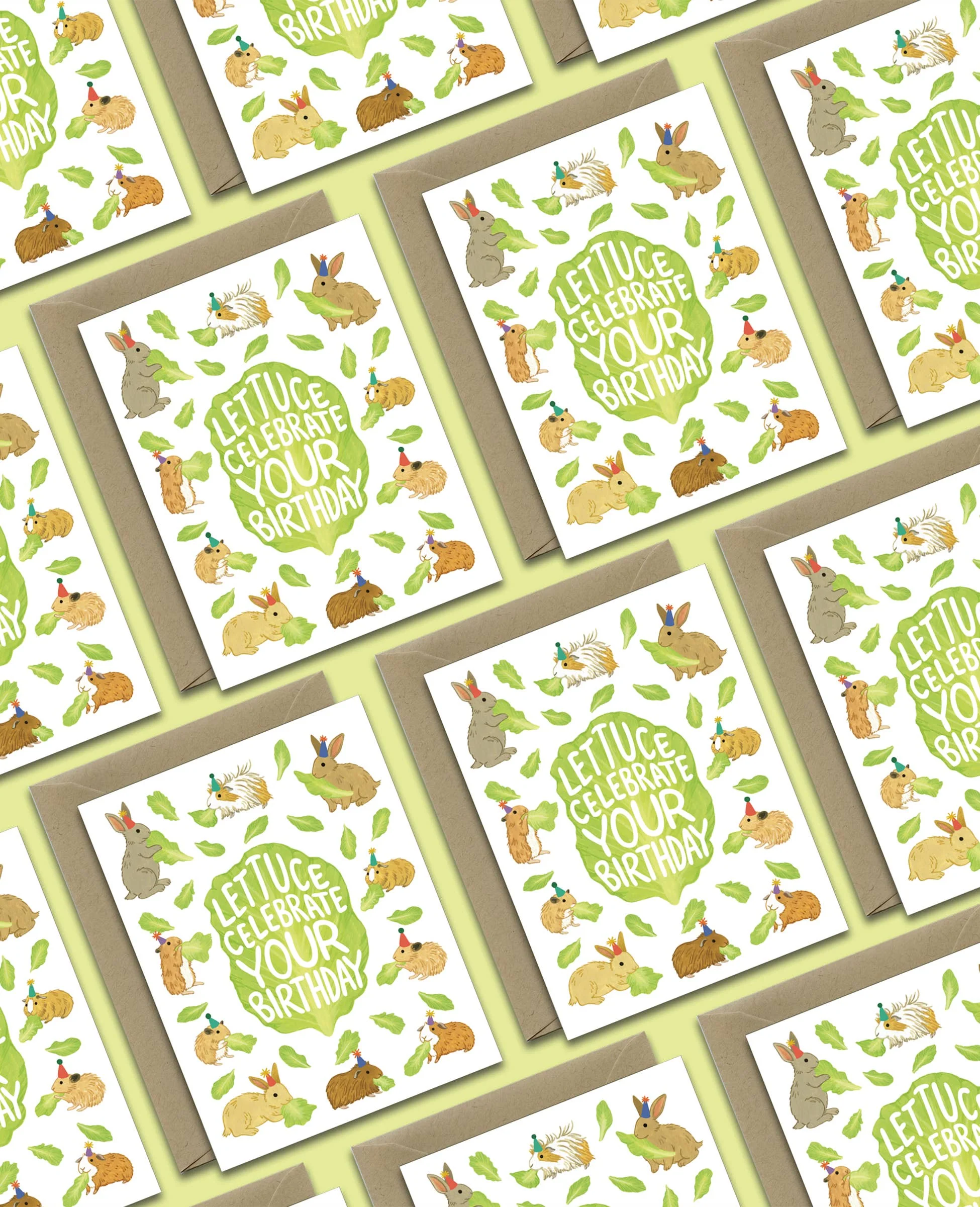 Lettuce Celebrate Birthday Card - Image 3
