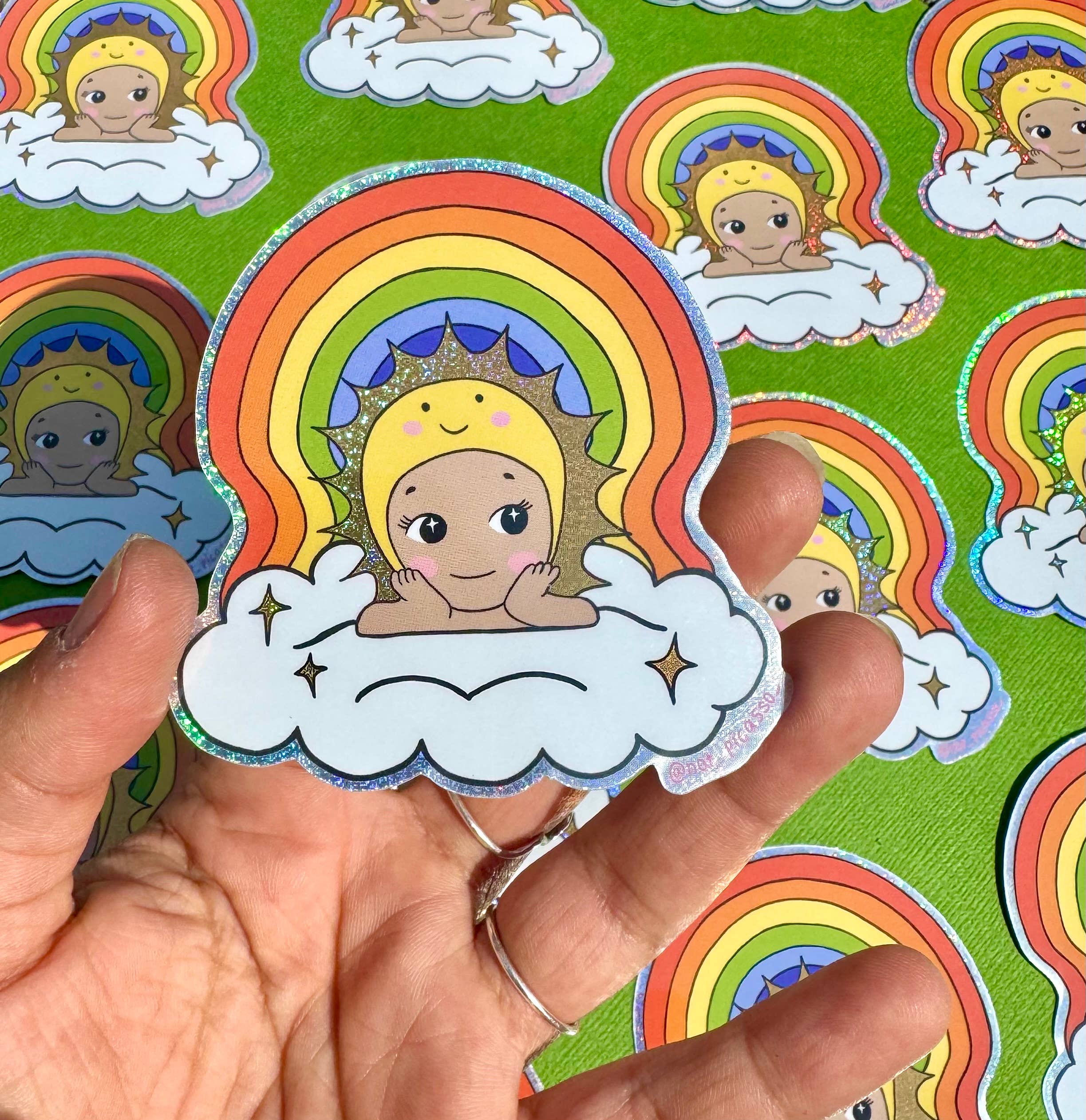 Little Gay Baby Sticker - Image 2