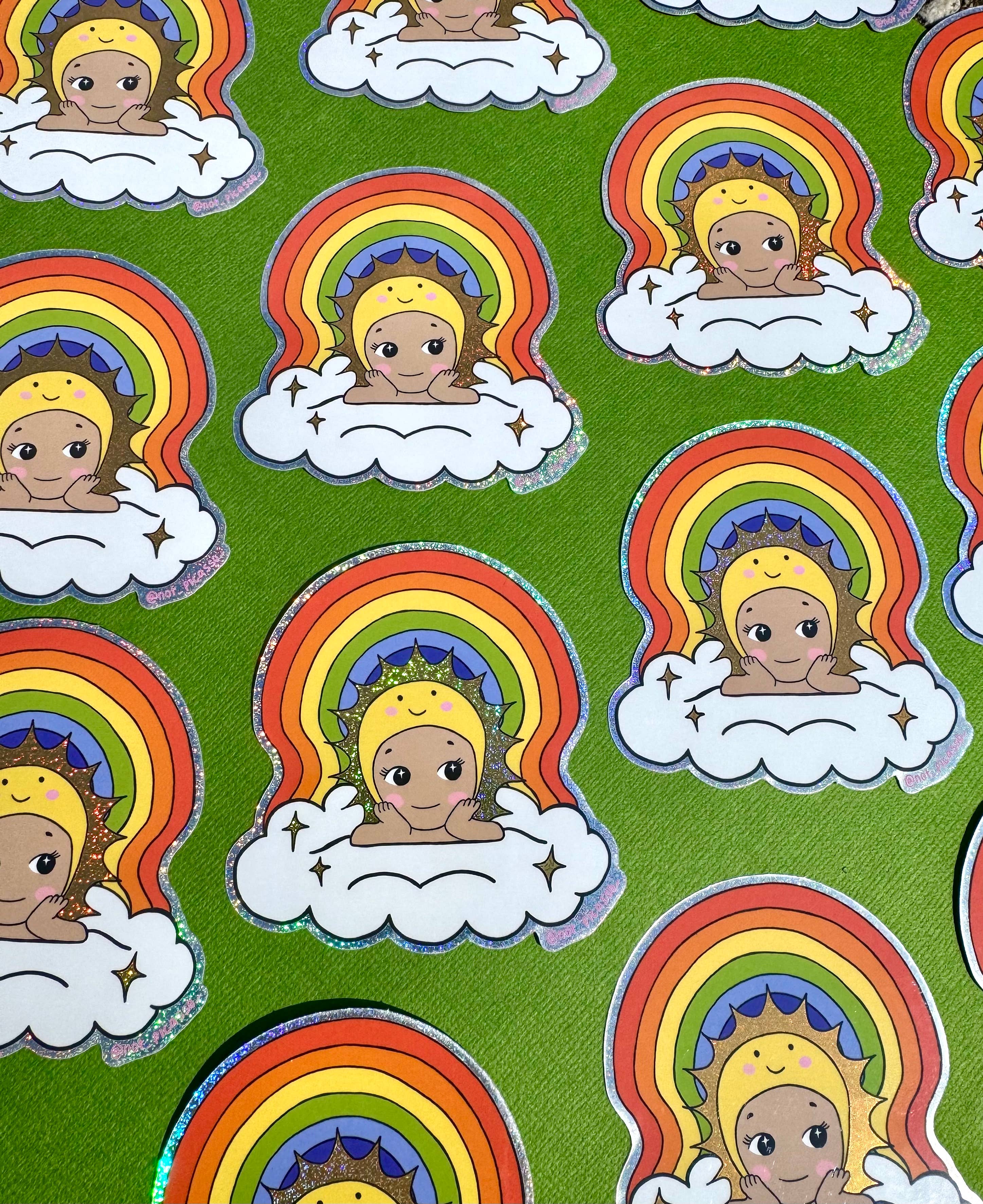 Little Gay Baby Sticker - Image 3