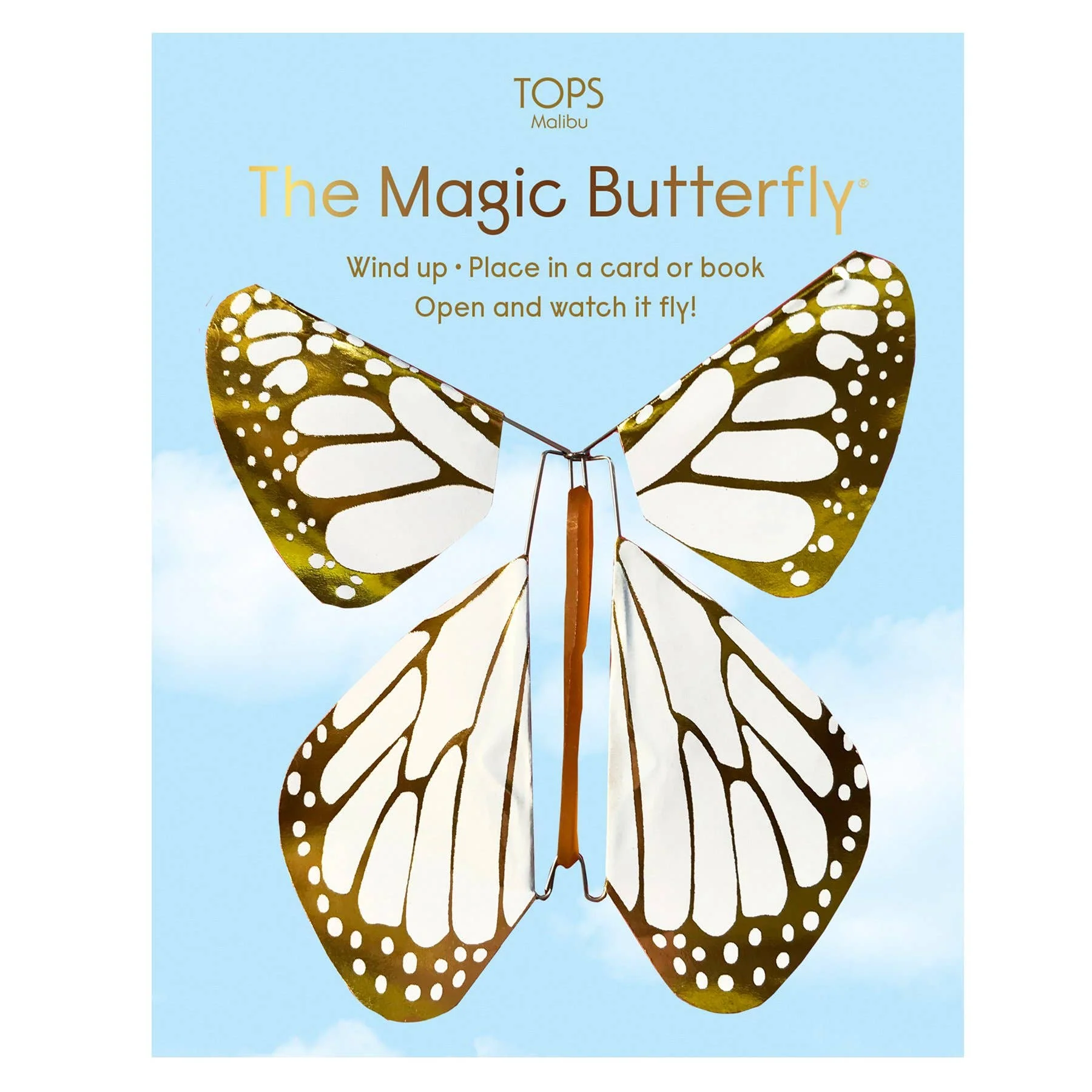 Magic Flying Butterfly Gold Metallic - Image 2