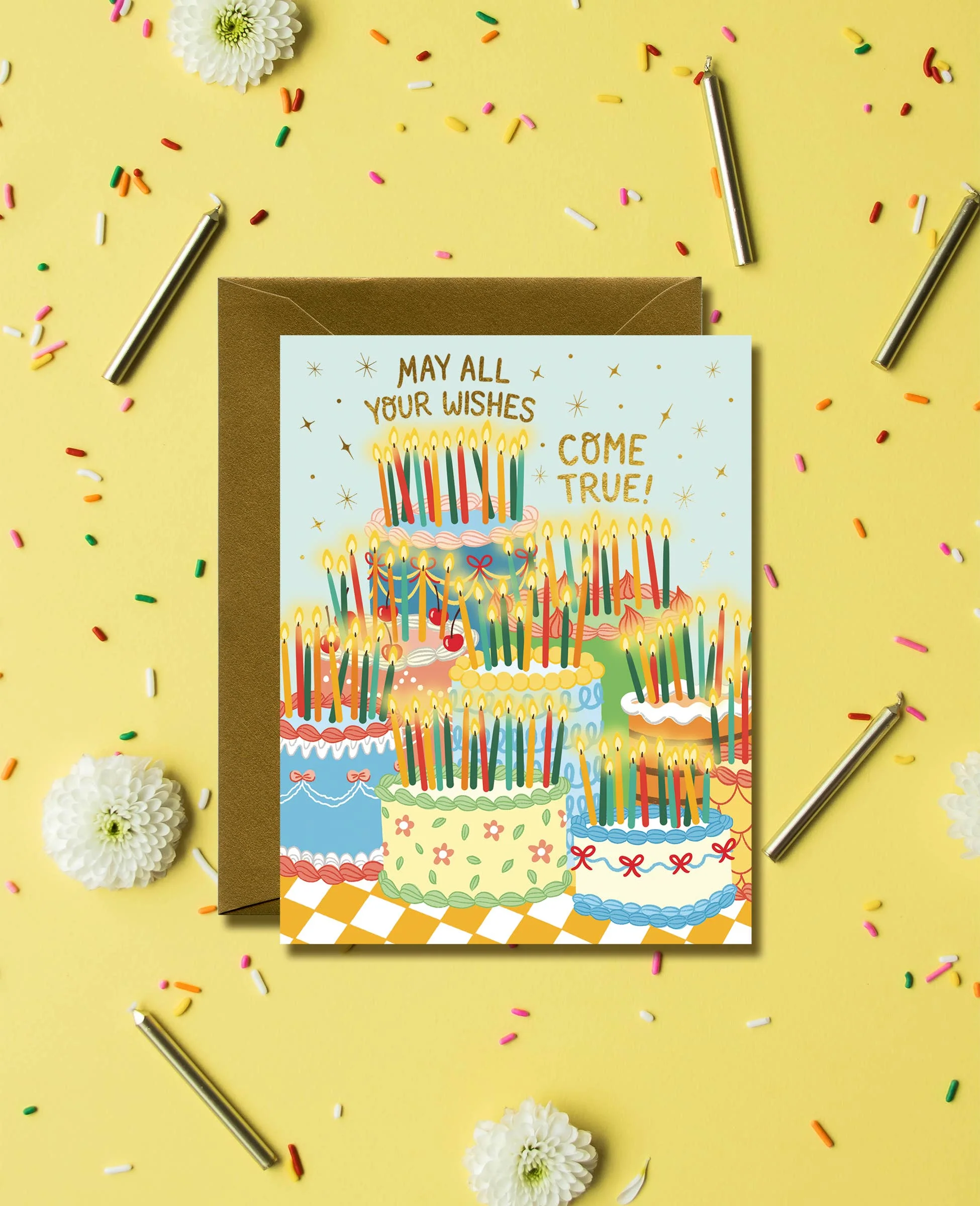 Retro So Many Candles Birthday Card - Image 4
