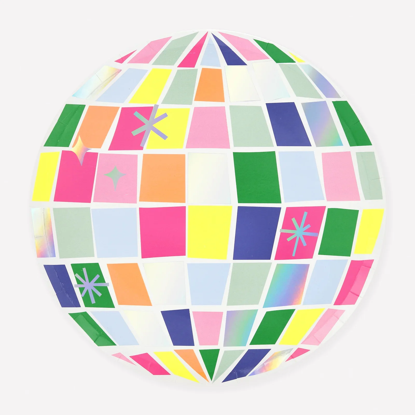 Meri Meri Disco Ball Large Plates