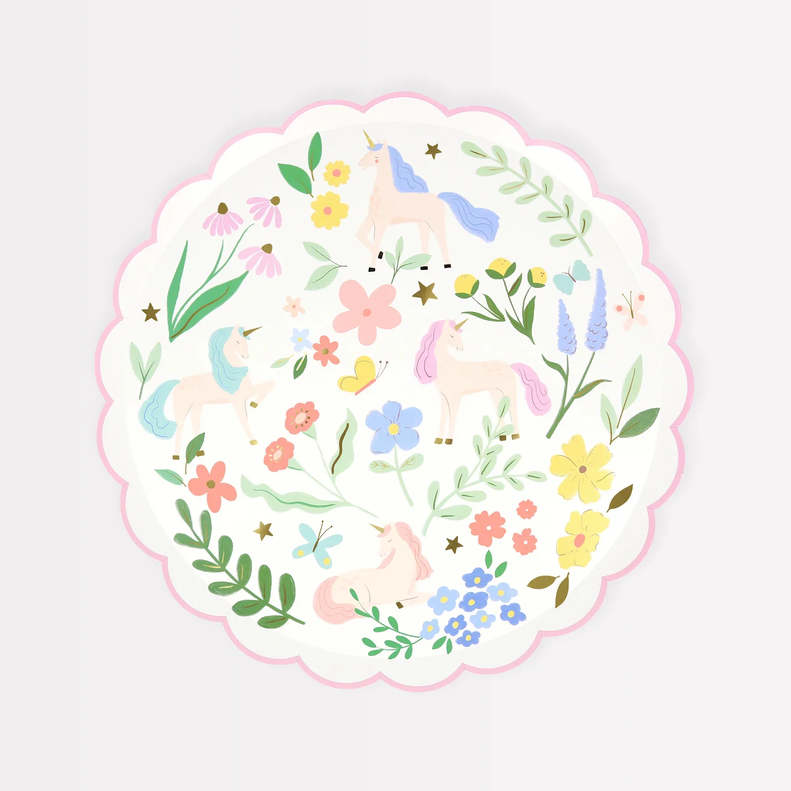 Meri Meri Unicorn Side Plates