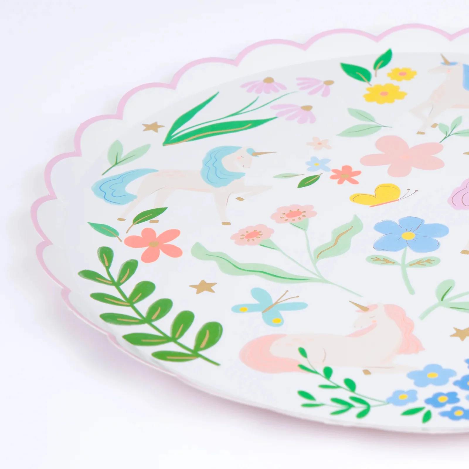 Meri Meri Unicorn Side Plates - Image 2