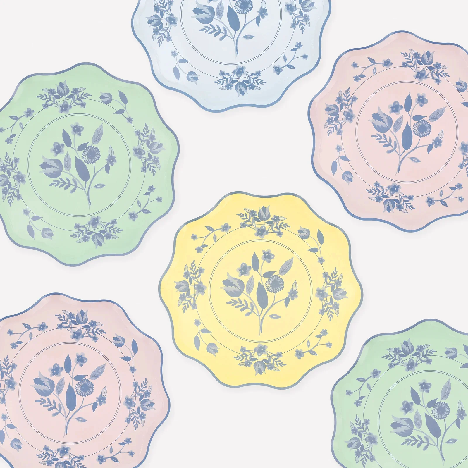 Meri Meri Vintage Botanical Side Plates