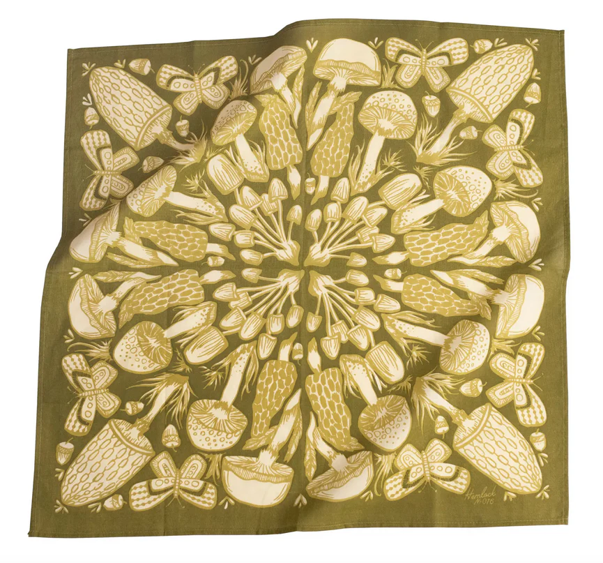 Handker Bandana - No. 16 Mushrooms