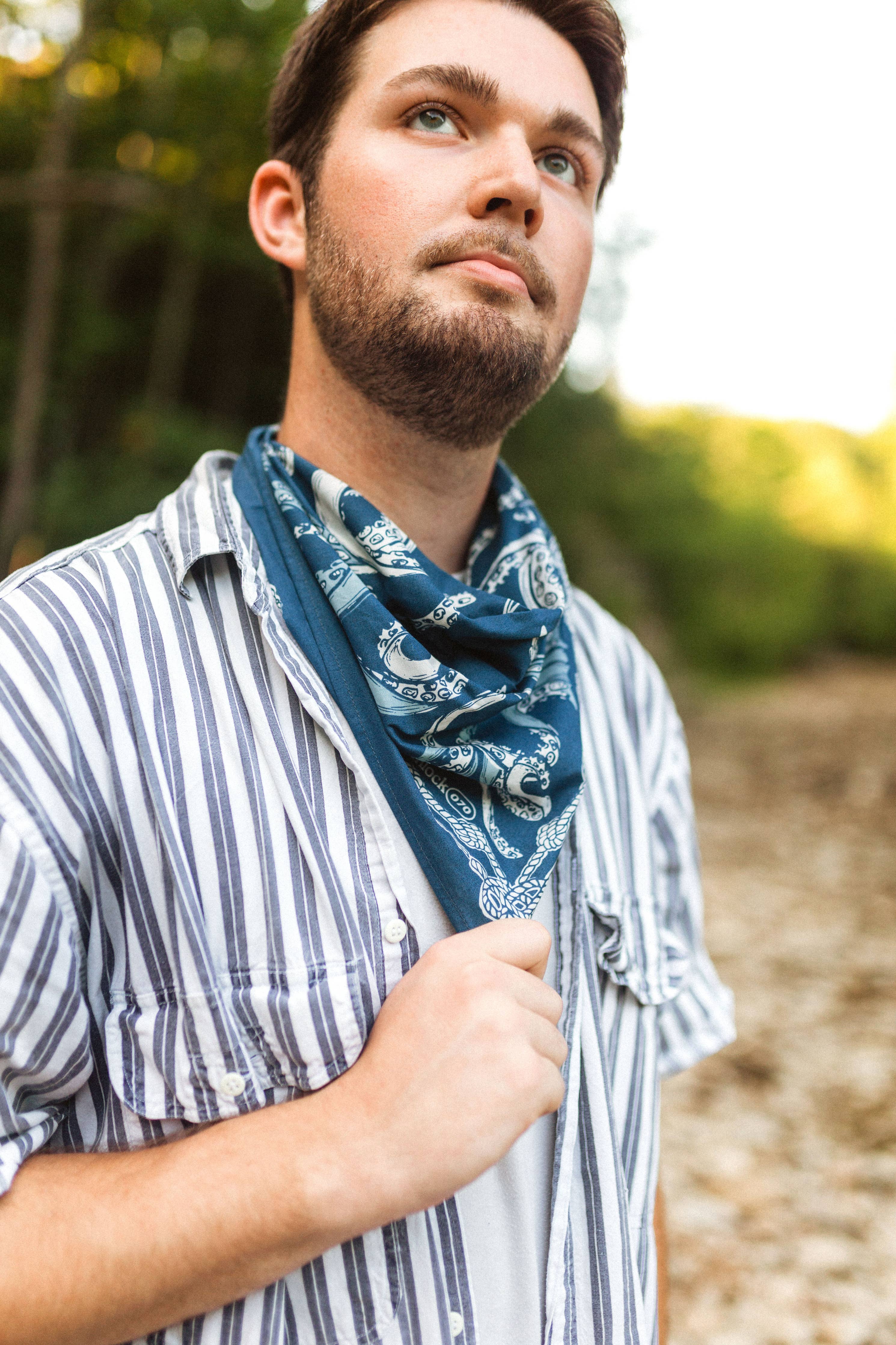 No. 070 Nautilus Bandana - Image 2
