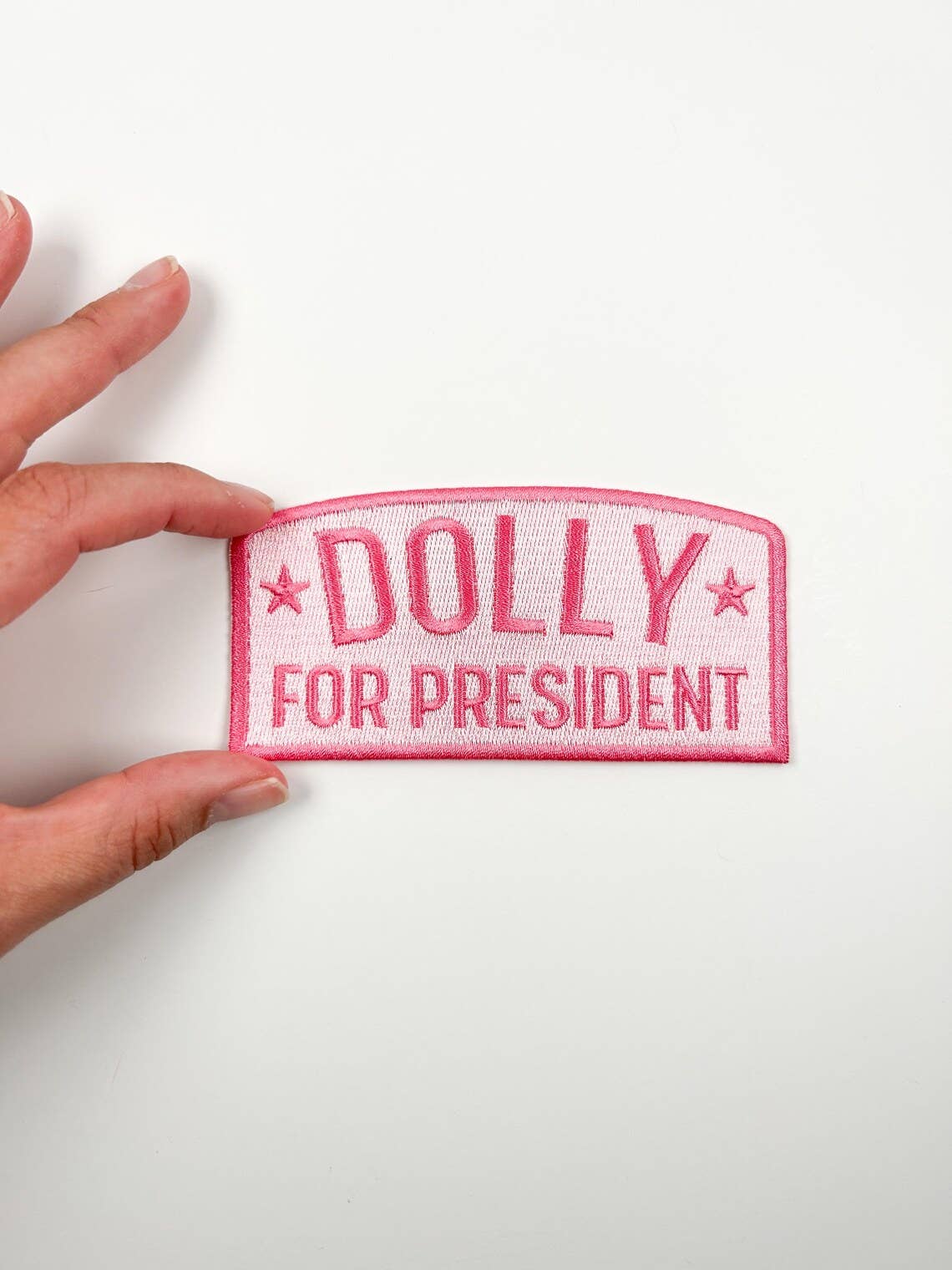 Oversized Dolly for President Pink Patch - Image 5