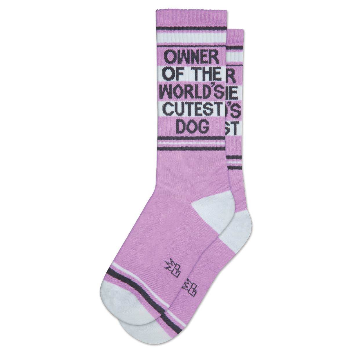 Gumball Poodle Gym Socks 'Owner of the World's Cutest Dog'