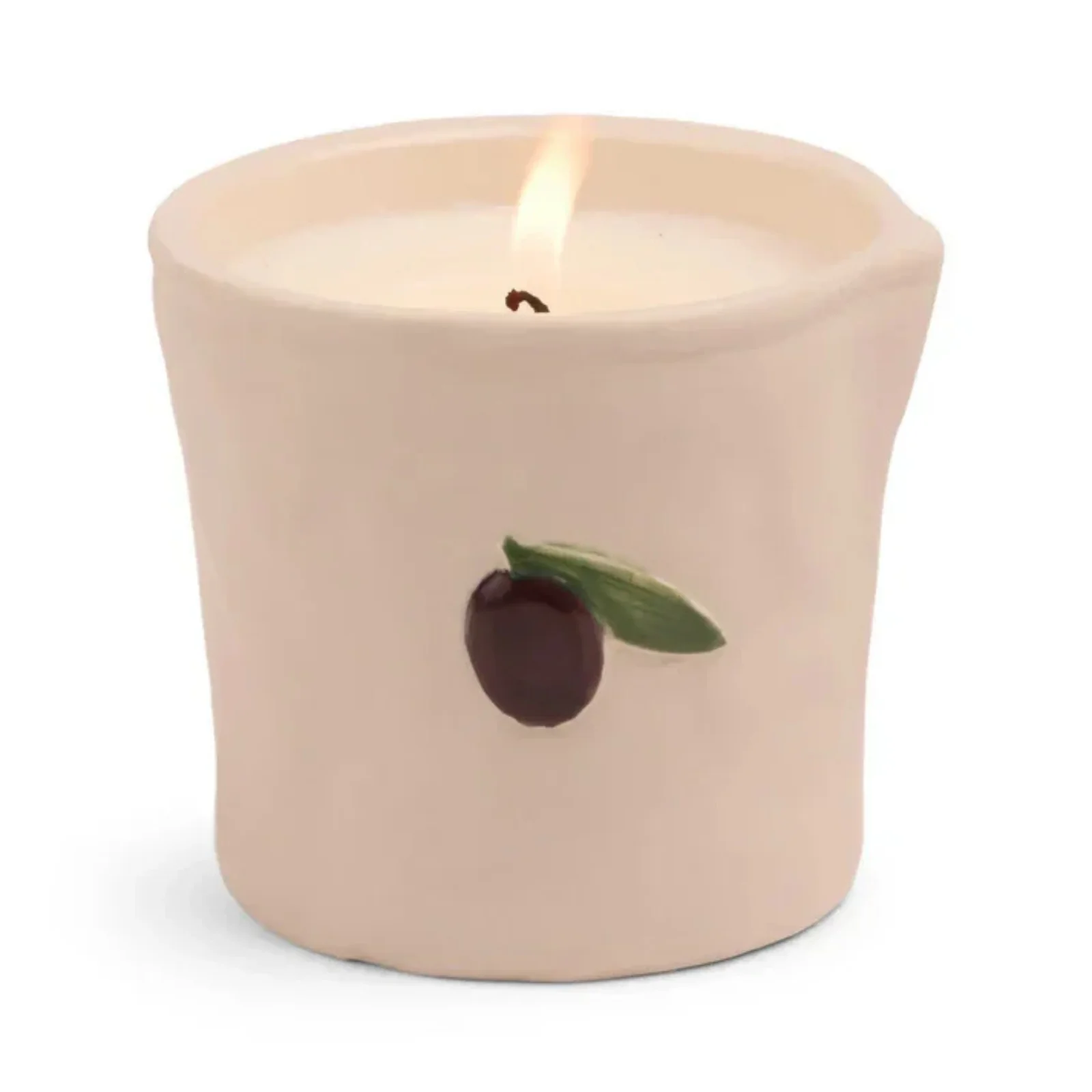 Paddywax Bistro Embossed Ceramic 8.0oz Candle - Fig & Olive - Image 3