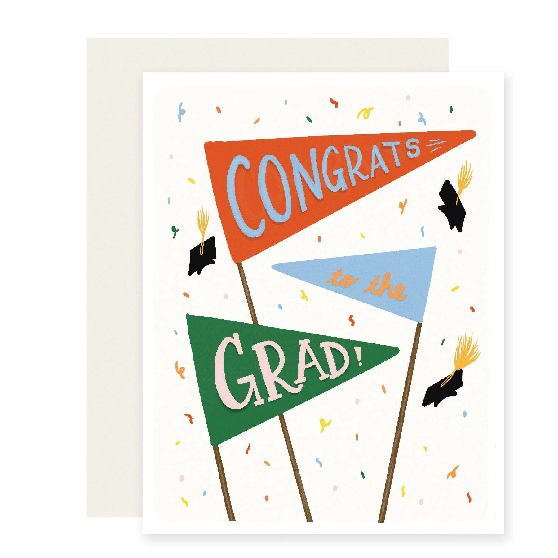 Pennant Graduation Card
