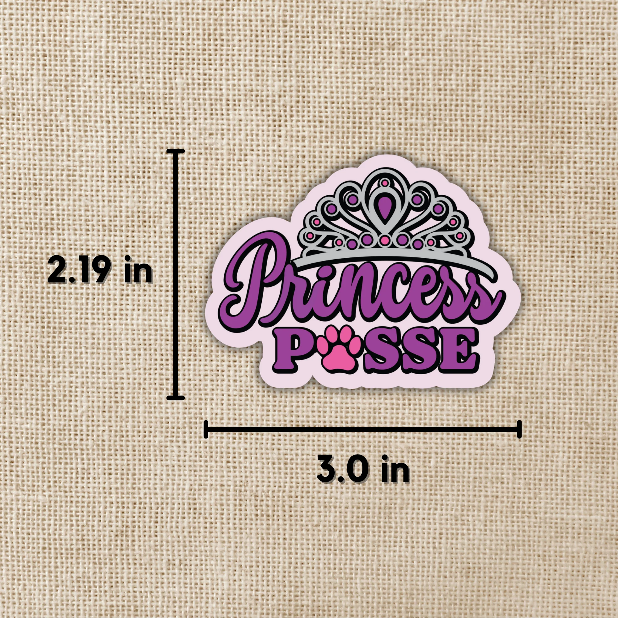 Princess Posse Sticker - Image 2