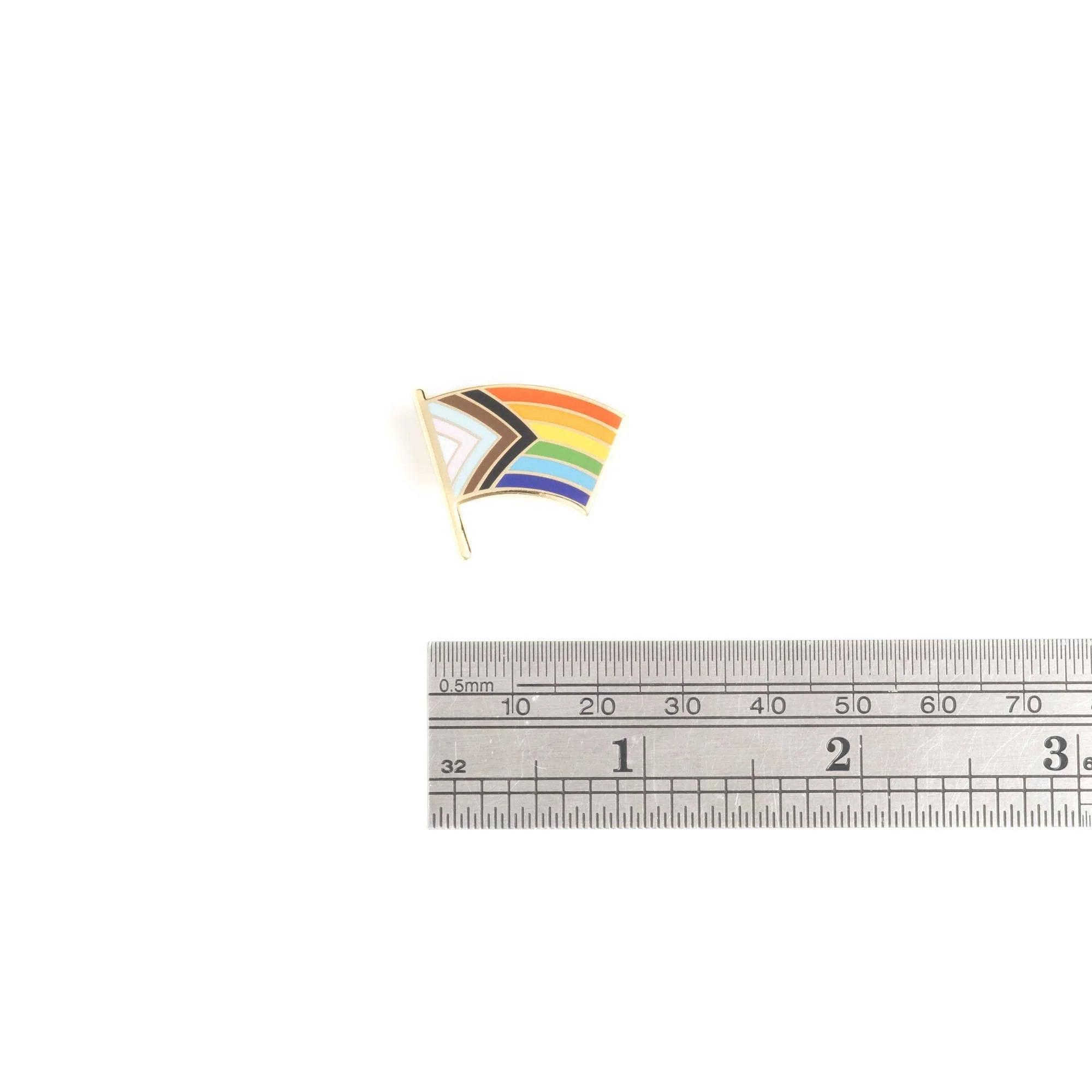 Progress Pride Flag Pin - Image 4
