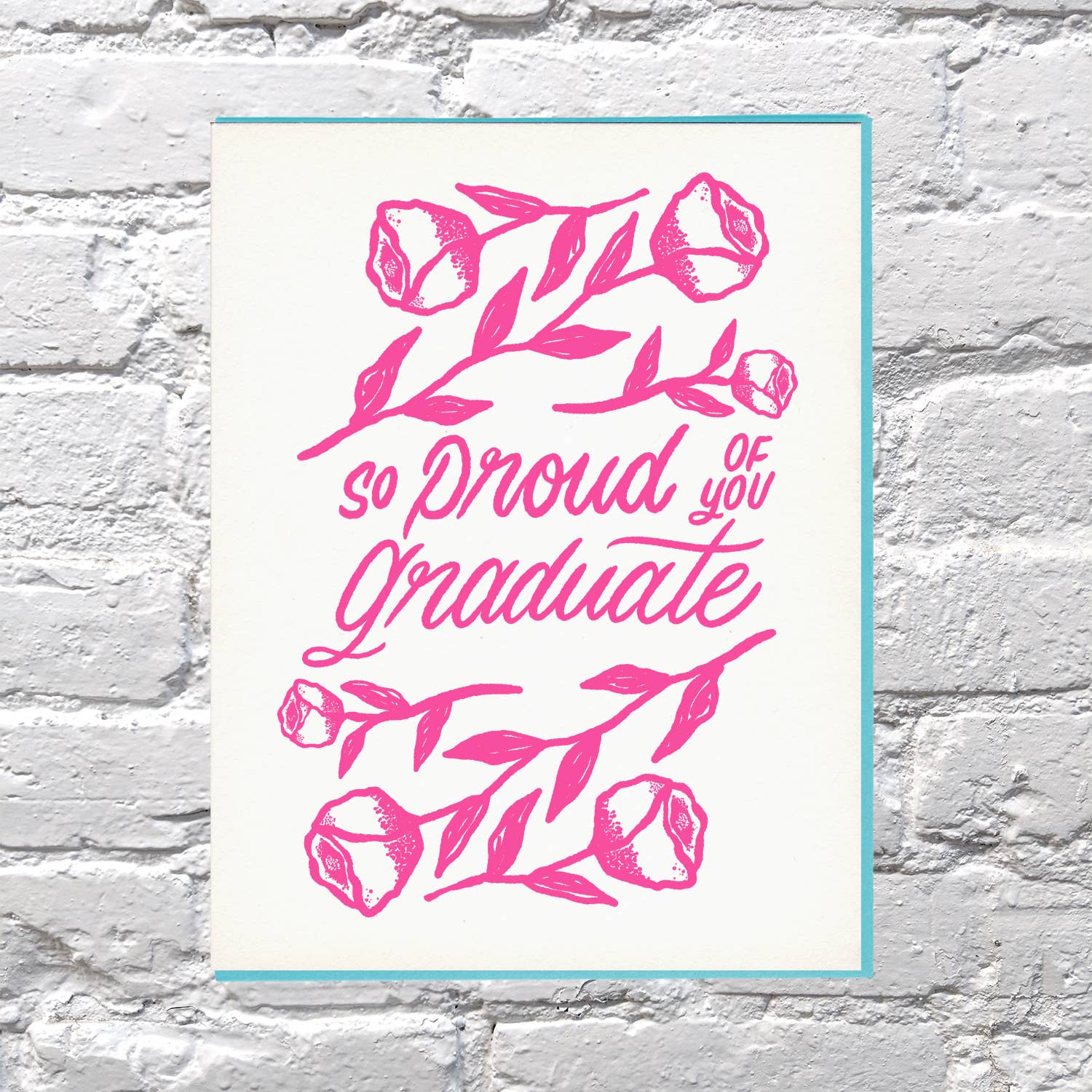 Proud of You Graduation Card