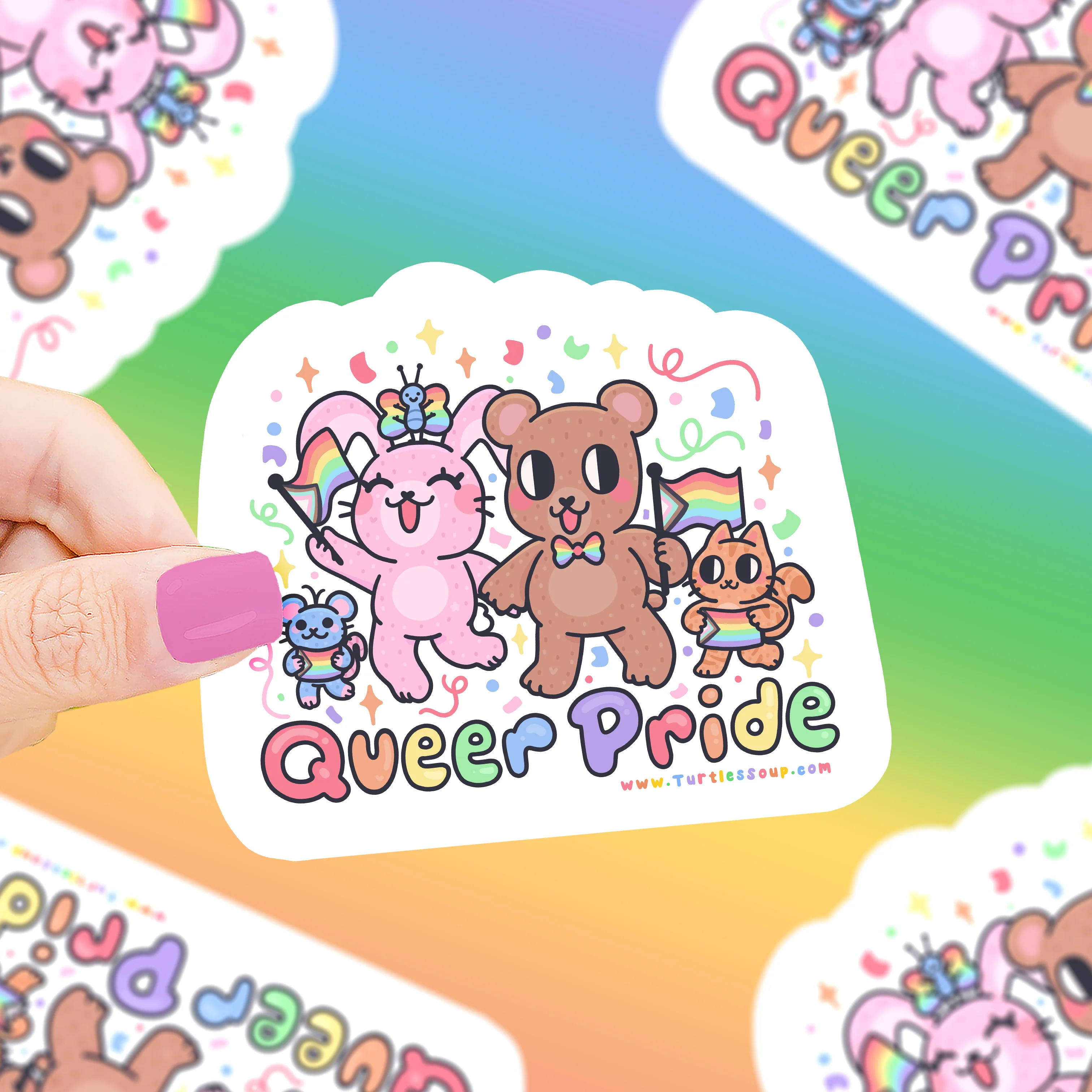 Queer Pride Vinyl Sticker